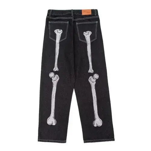 VIBE skate hiphop y2k graphics pattern cargo embroidery pants Size US 30 / EU 46 - 2 Thumbnail