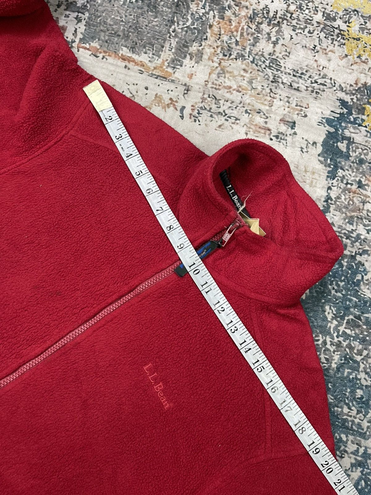 L.L. Bean Vintage LL Bean Zipper Fleece Jacket Size US S / EU 44-46 / 1 - 10 Thumbnail