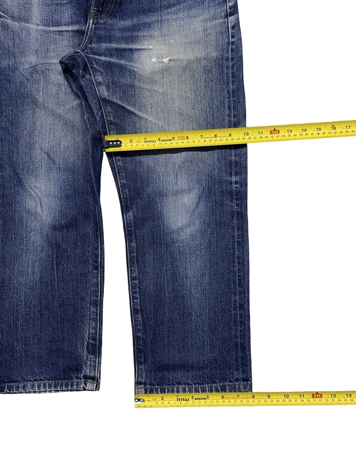 Uniqlo Vintage Uniqlo Japanese Selvedge Denim Jeans | W34 Size US 34 / EU 50 - 16 Thumbnail