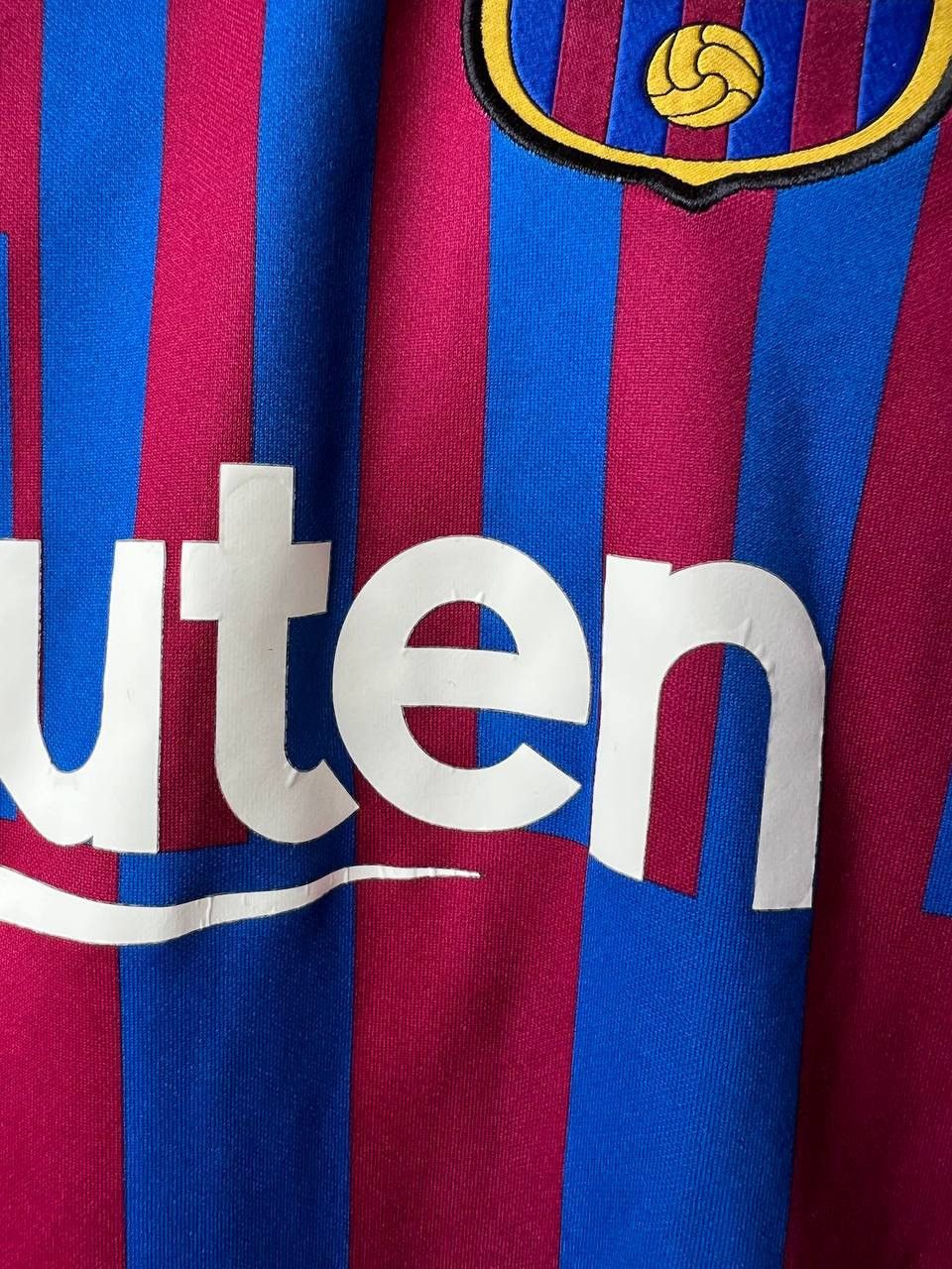 Nike 2021/22 BARCELONA FC HOME RARE SOCCER JERSEY SHIRT NIKE RARE Size US M / EU 48-50 / 2 - 7 Thumbnail