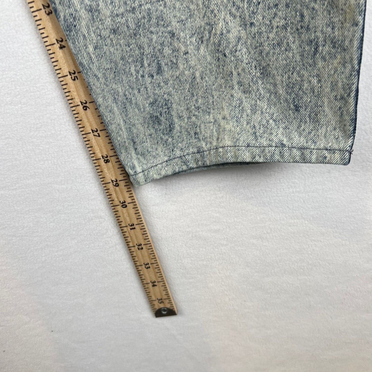 Other Vintage Cotler Jeans Mens 34x30 Acid Wash 80s Jeans Pleated Size US 34 / EU 50 - 7 Thumbnail