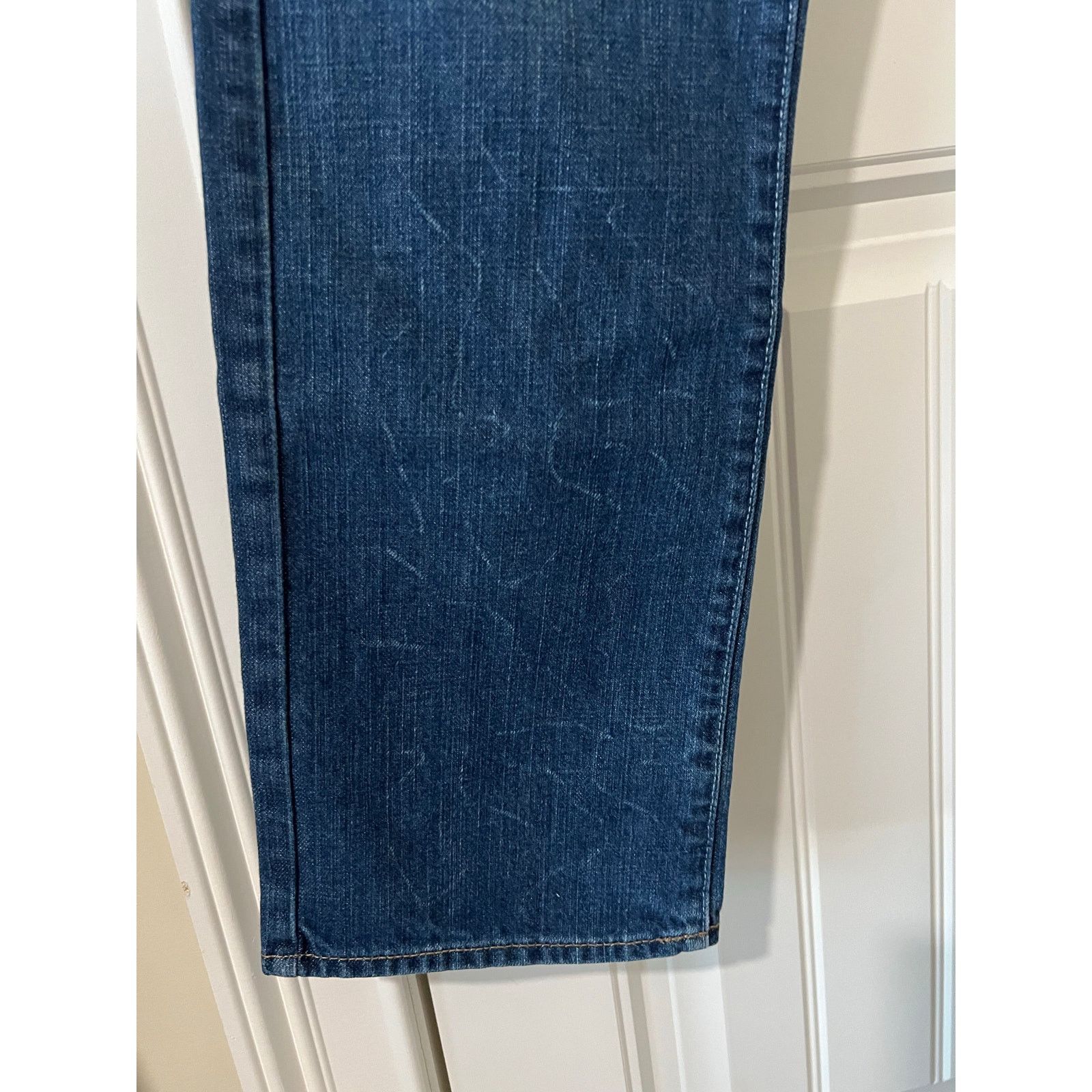 Guess Mens Jeans 31 x 32 Lincoln Slim Straight Leg Faded Whiskered Size US 31 - 2 Thumbnail