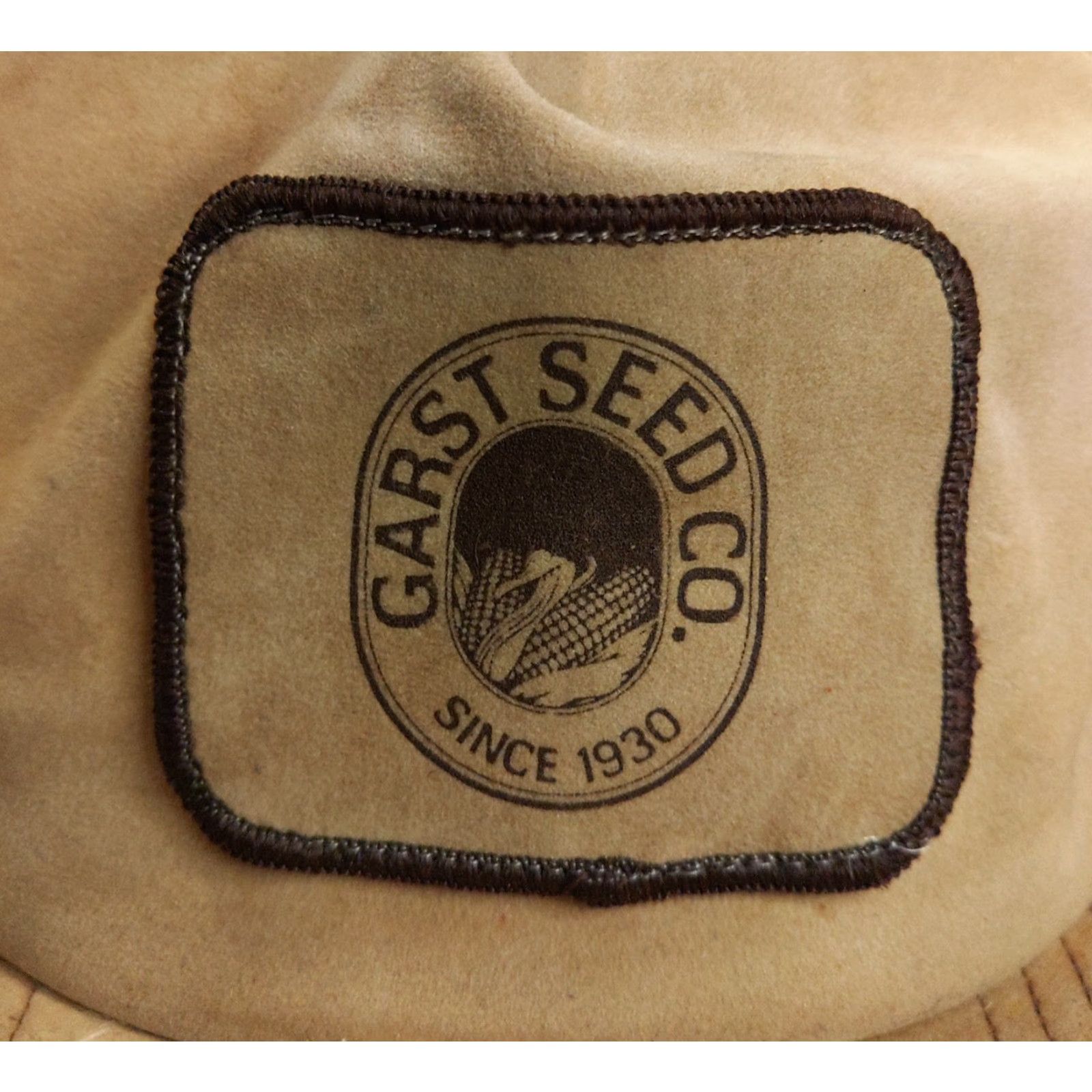 Vintage Vintage Garst Seed Corn Faux Suede Trapper Hat Beige Large L Men Workwear Cap Size US L / EU 52-54 / 3 - 3 Thumbnail