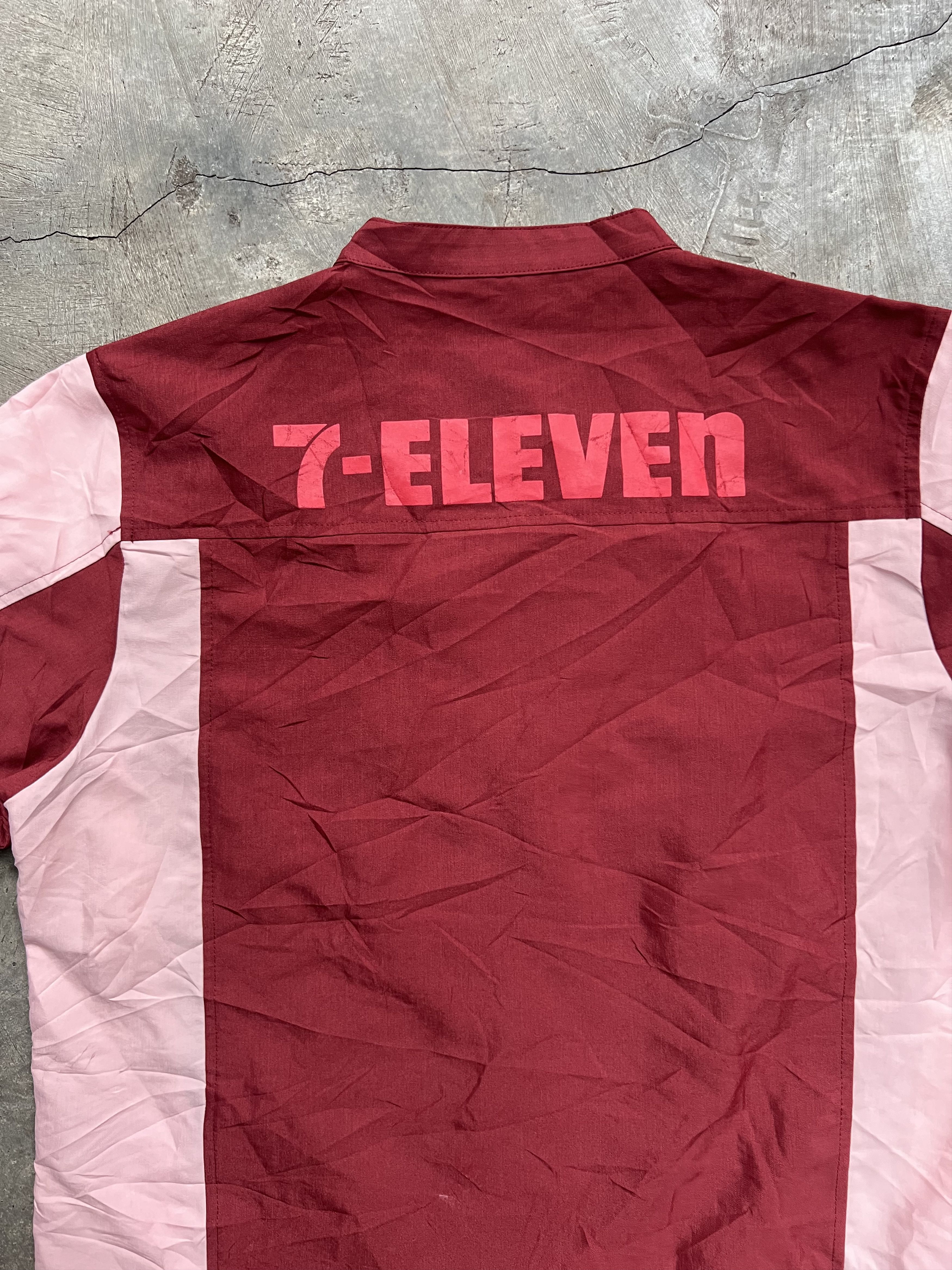 Japanese Brand vintage 7-eleven workshirt Size US L / EU 52-54 / 3 - 7 Thumbnail