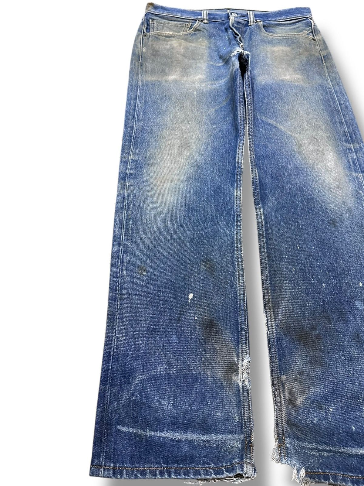 Levi's Vintage Clothing Vintage Levi’s 501 Mudwash Distressed Denim Size US 31 - 3 Thumbnail