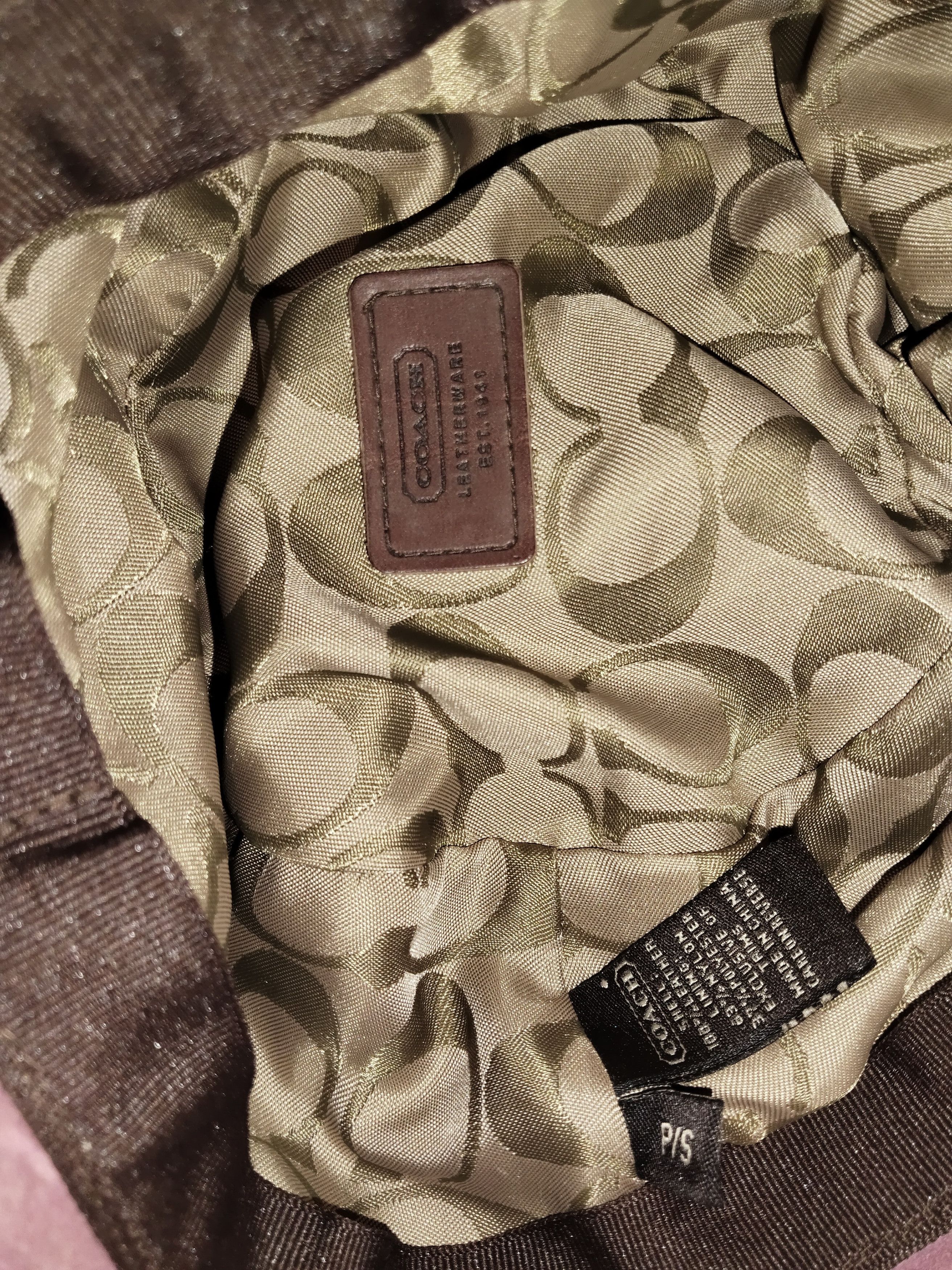 Coach COACH Plain Suede Leather Hat Size ONE SIZE - 5 Thumbnail