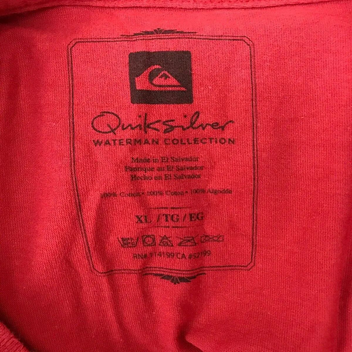 Quiksilver QUIKSILVER WATERMAN COLLECTION Mele Kalikimaka Tee Shirt Size US XL / EU 56 / 4 - 5 Thumbnail