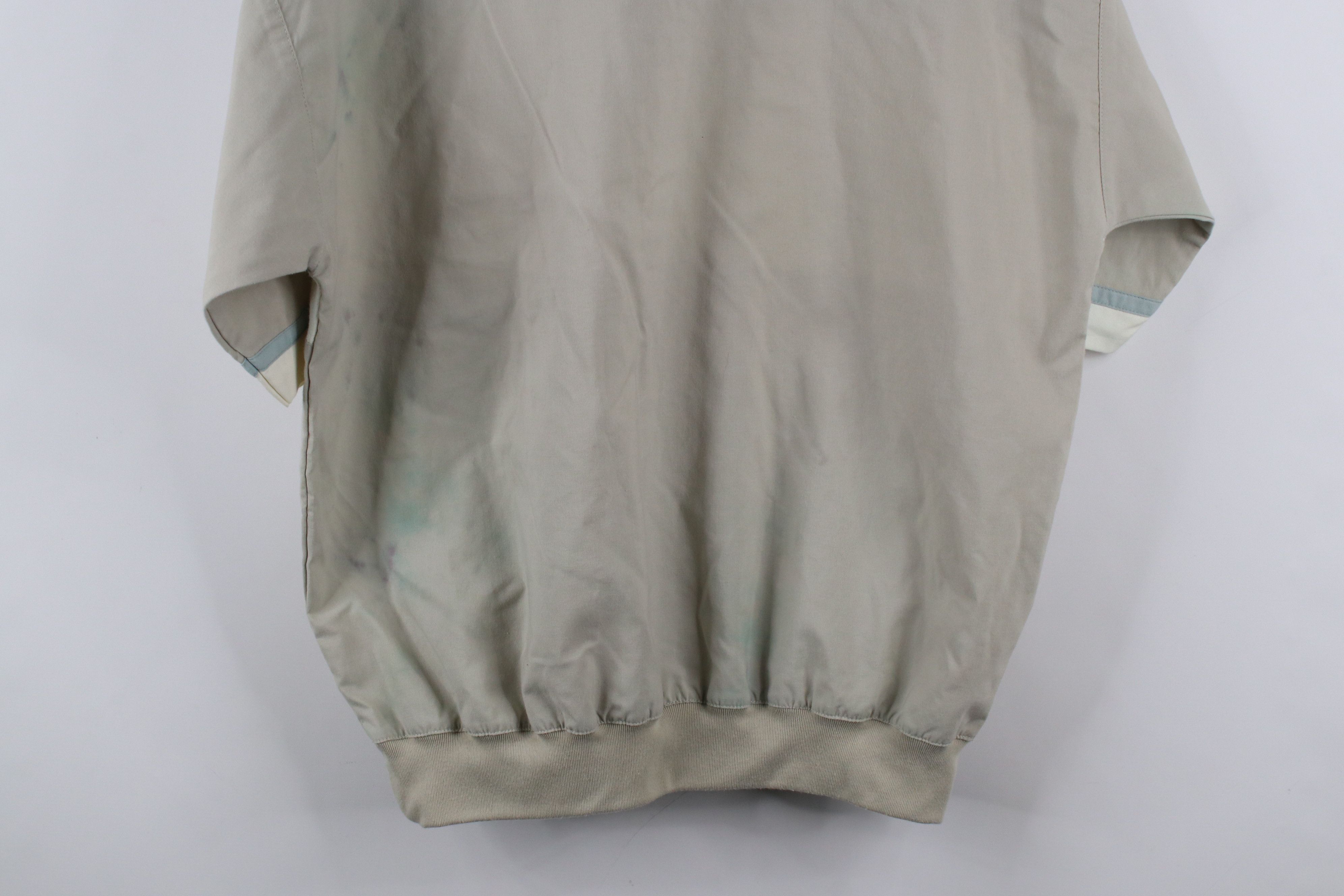 Vintage Vintage 90s Streetwear Block Ribbed Pullover Polo Shirt Size US L / EU 52-54 / 3 - 15 Thumbnail