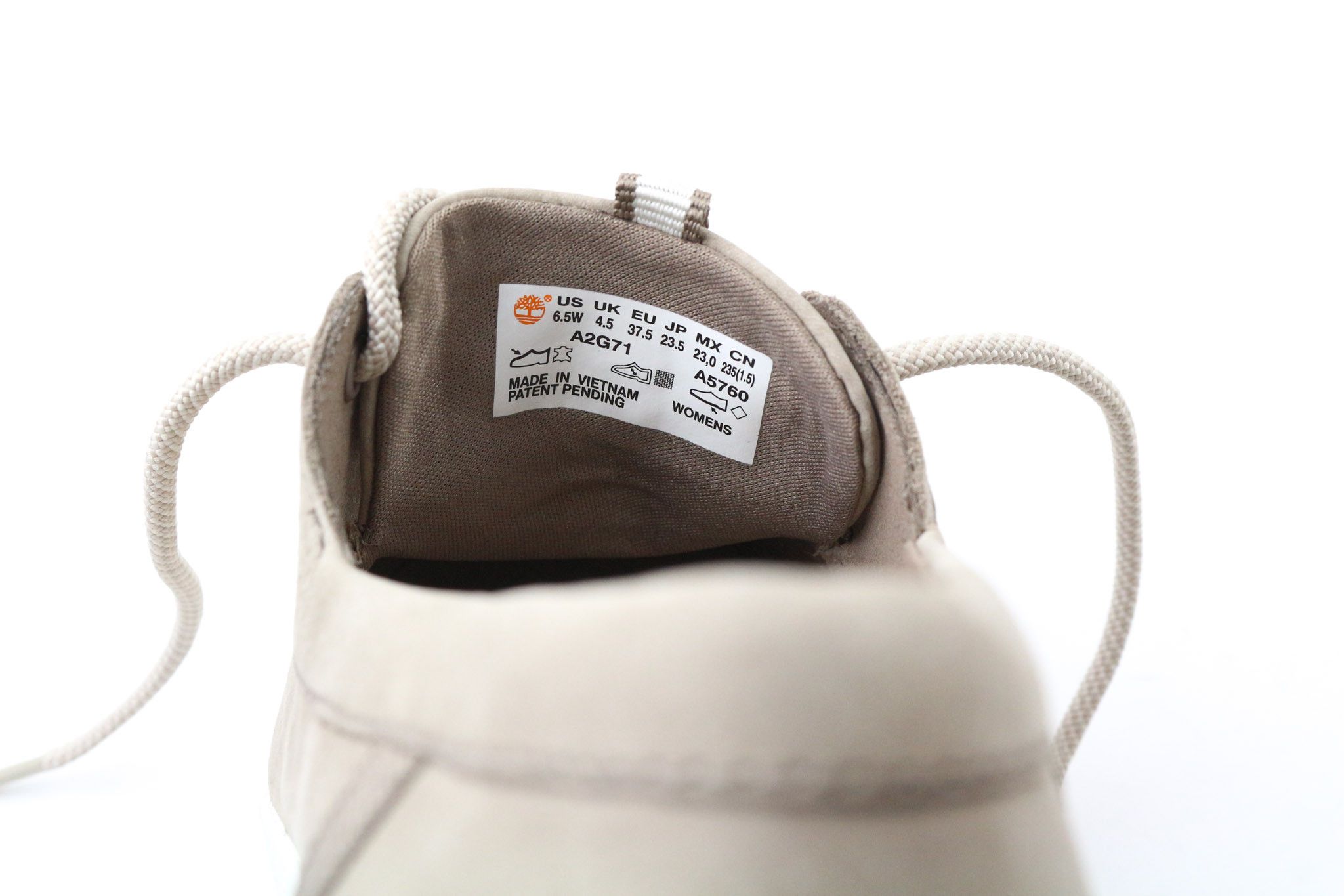 Timberland A2G71 UK4.5 Leather Almond GreenStride ReBOTL On 79584 Size US 6.5 / IT 36.5 - 11 Thumbnail