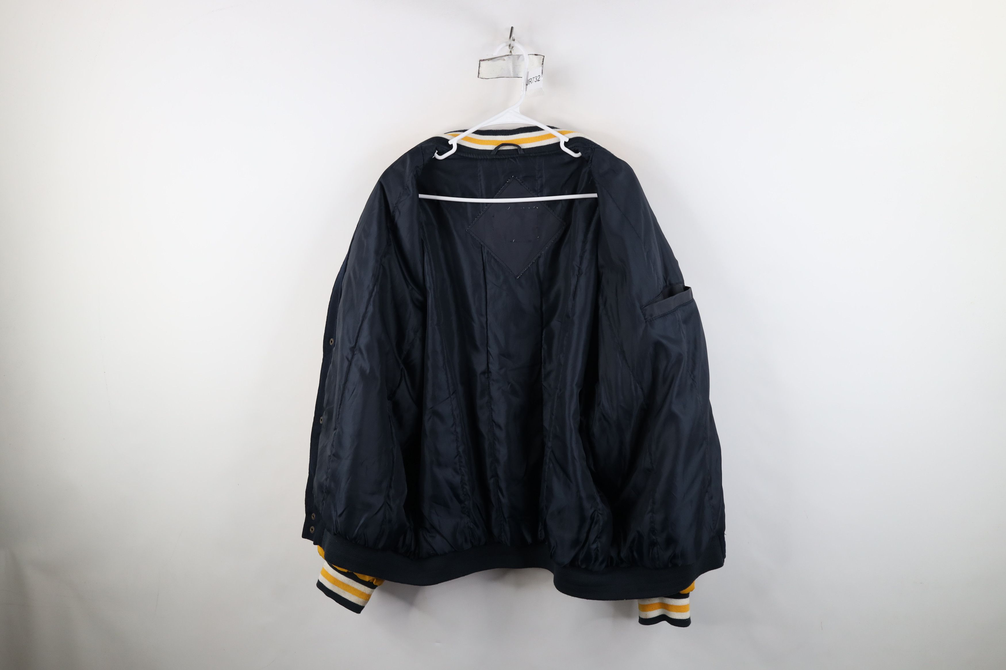 Vintage Vintage 90s Y2K Reversible University of Michigan Jacket Size US XXL / EU 58 / 5 - 9 Thumbnail