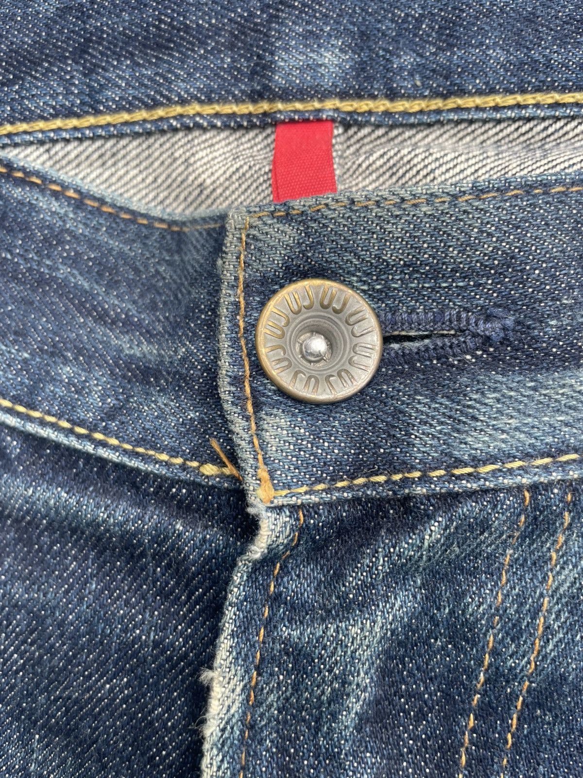 Japanese Brand × Uniqlo Uniqlo UJ S002 Selvedge Distresed Jeans Size US 34 / EU 50 - 23 Thumbnail