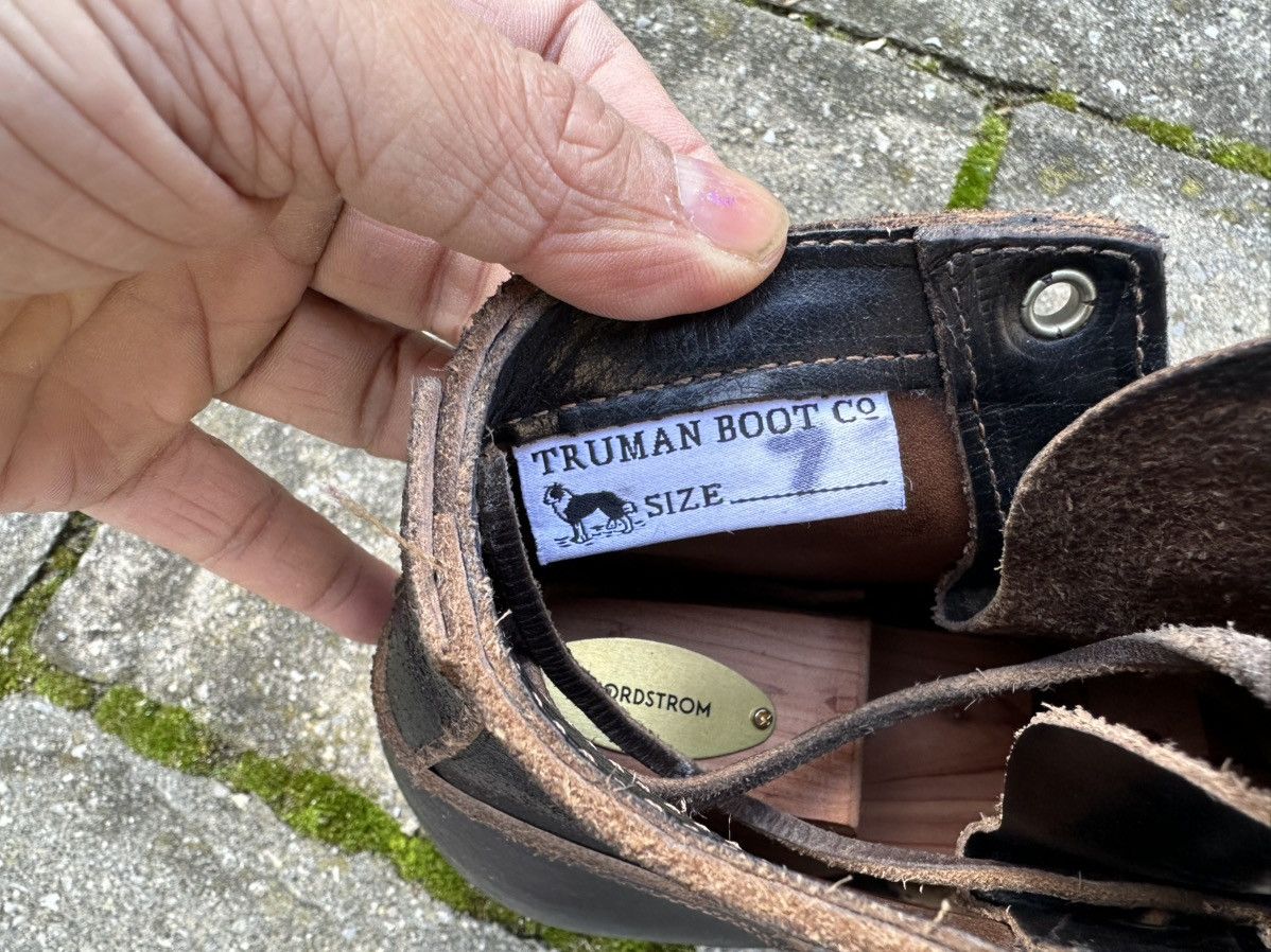 Truman Boot Co. Truman Stitchdown Black Waxed Flesh on 79 last Size US 7 / EU 40 - 6 Thumbnail