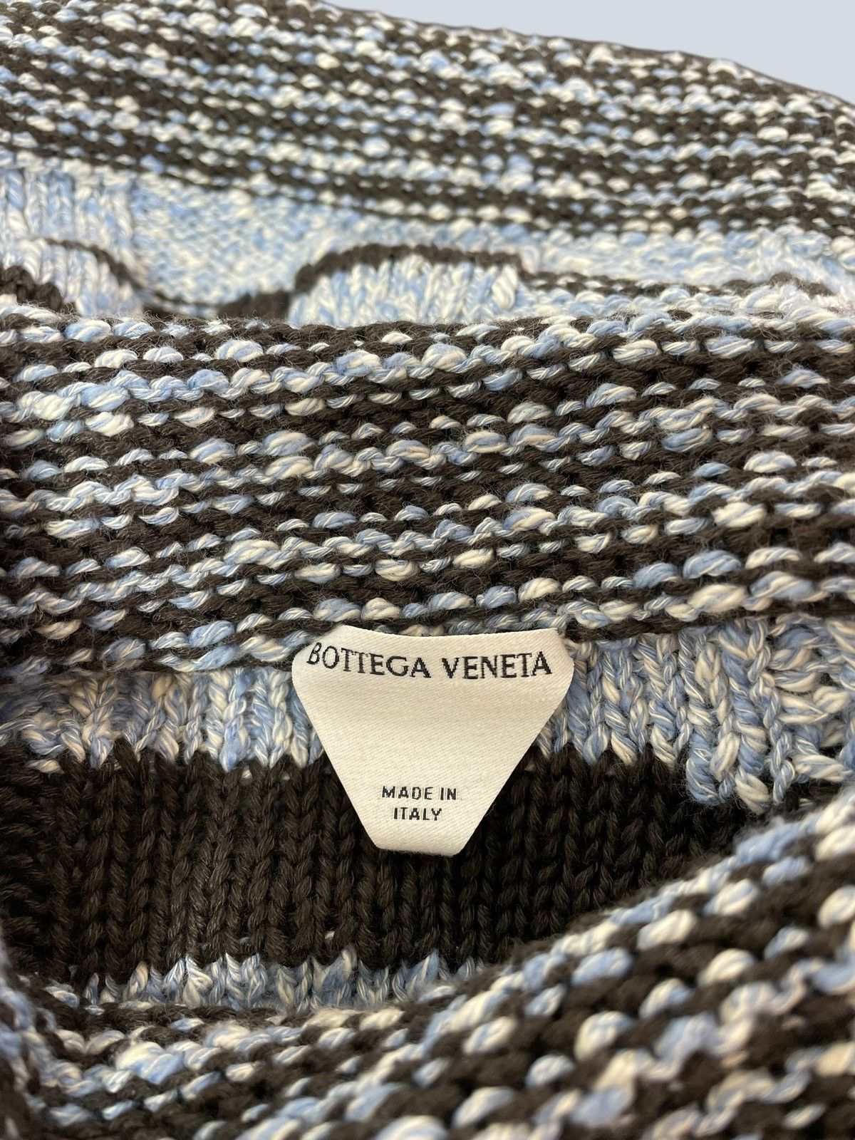 Bottega Veneta Bottega Veneta multi jacquard cotton sweater, M. Size US M / EU 48-50 / 2 - 7 Thumbnail