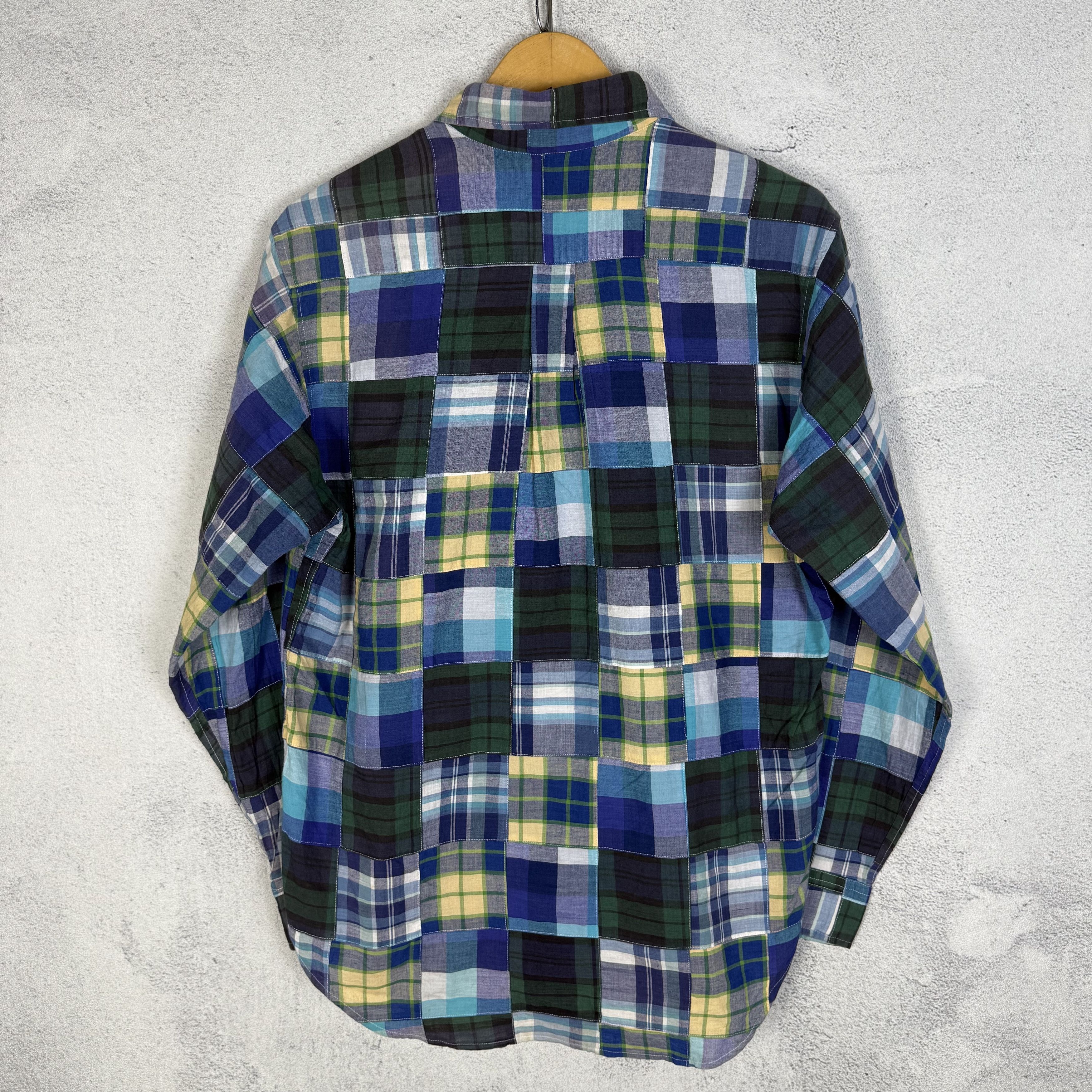 Beams Japan Beams Japan Patchwork Shirt Size US M / EU 48-50 / 2 - 2 Thumbnail