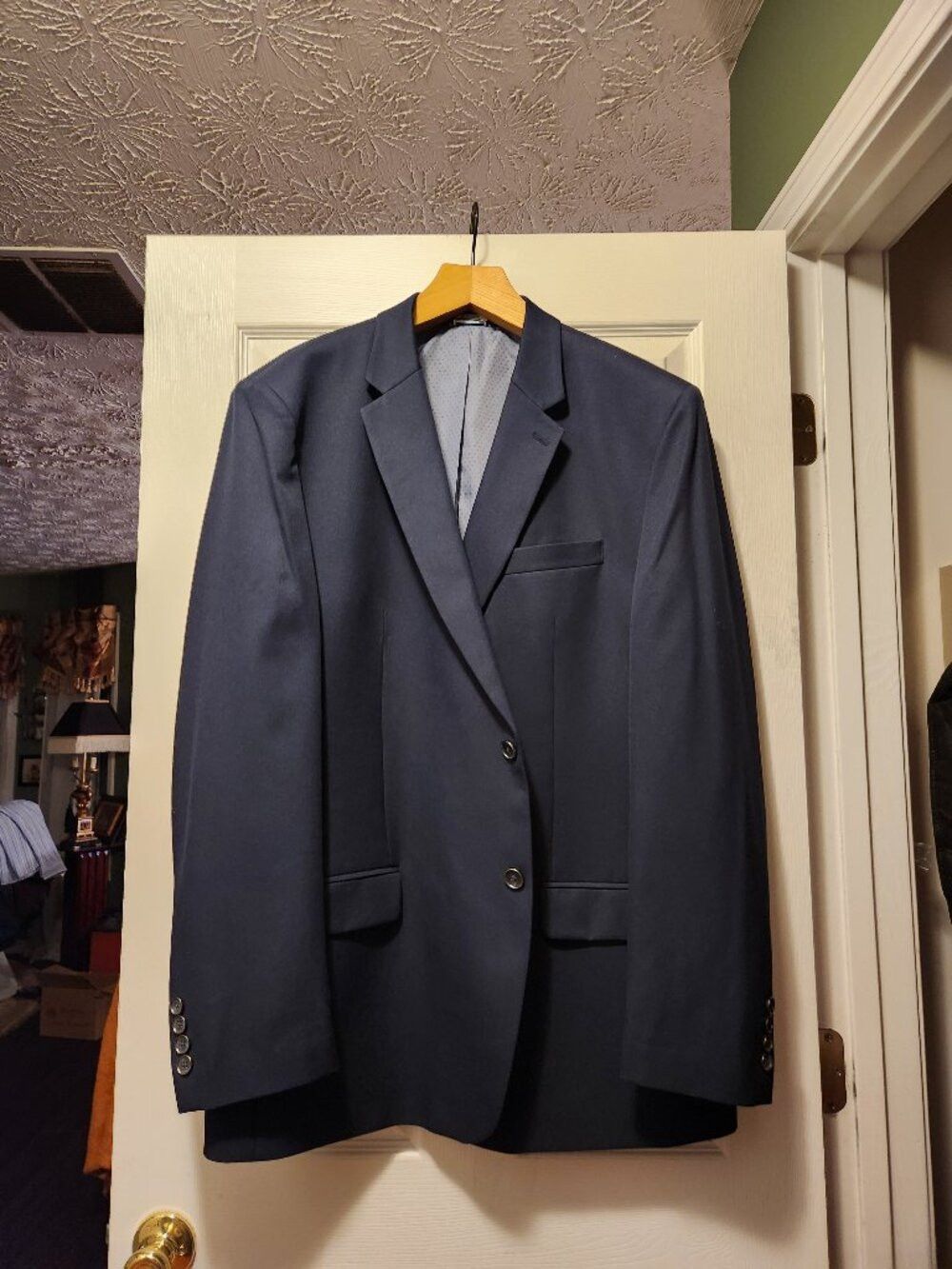 Saddlebred Saddlebred mens new 100%polyester sport coat blazer 52L Size 52L - 1 Thumbnail