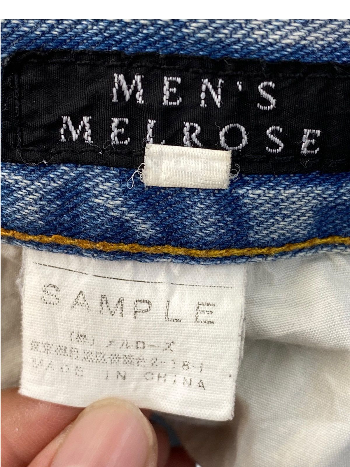 Melrose Melrose Light Wash Drawing Style Boot Cut Leg Jeans Size US 32 / EU 48 - 10 Thumbnail