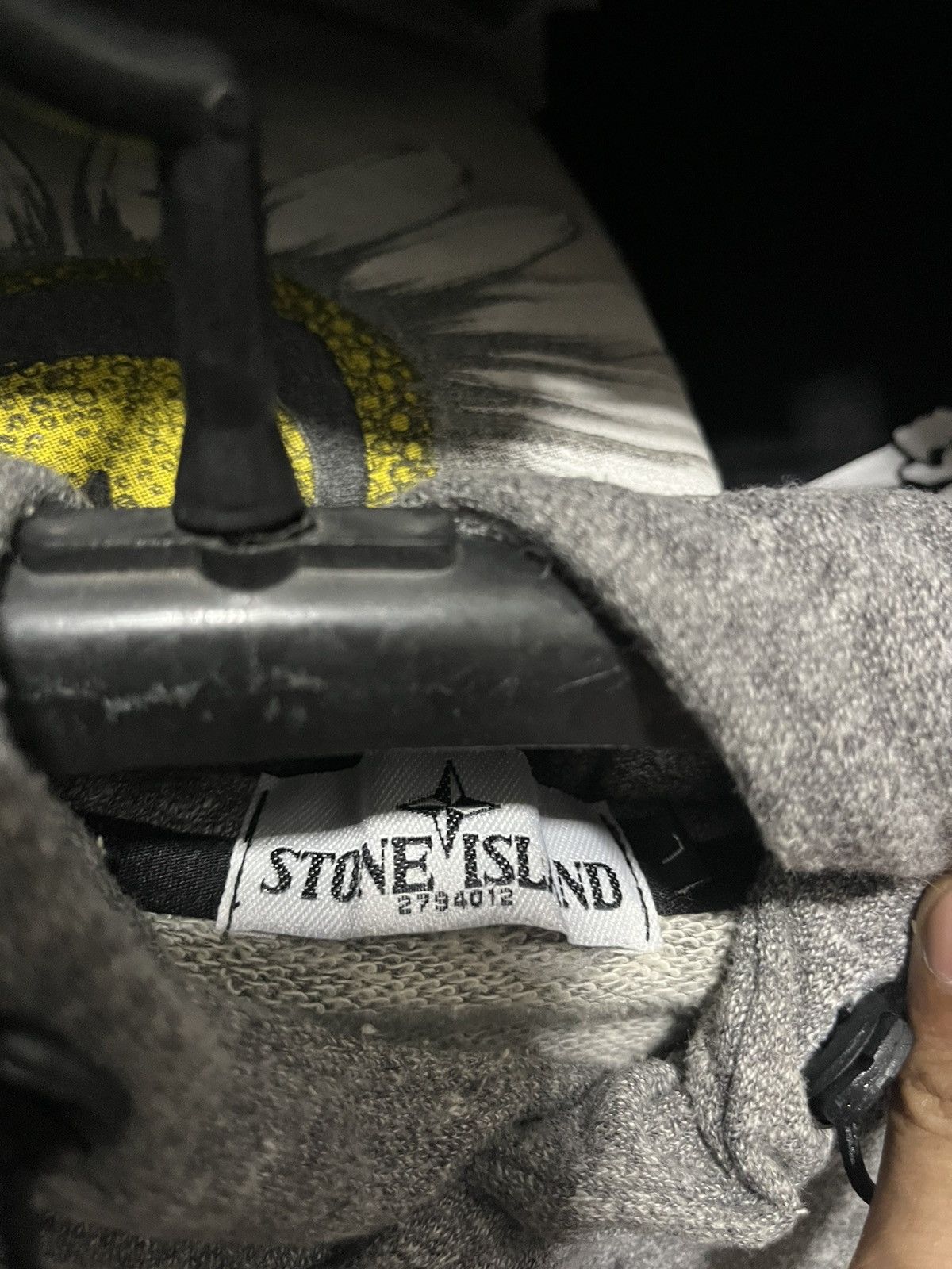 Vintage Stone Island Hoodie Shortsleeve Logo Bootleg Size US L / EU 52-54 / 3 - 4 Thumbnail