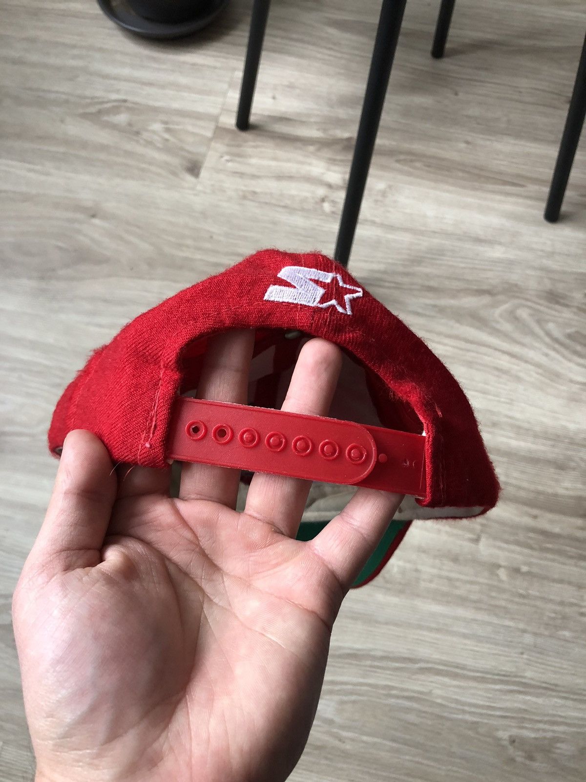 NBA × Starter × Vintage Vintage Starter Chicago Bulls NBA Cap Size ONE SIZE - 5 Thumbnail