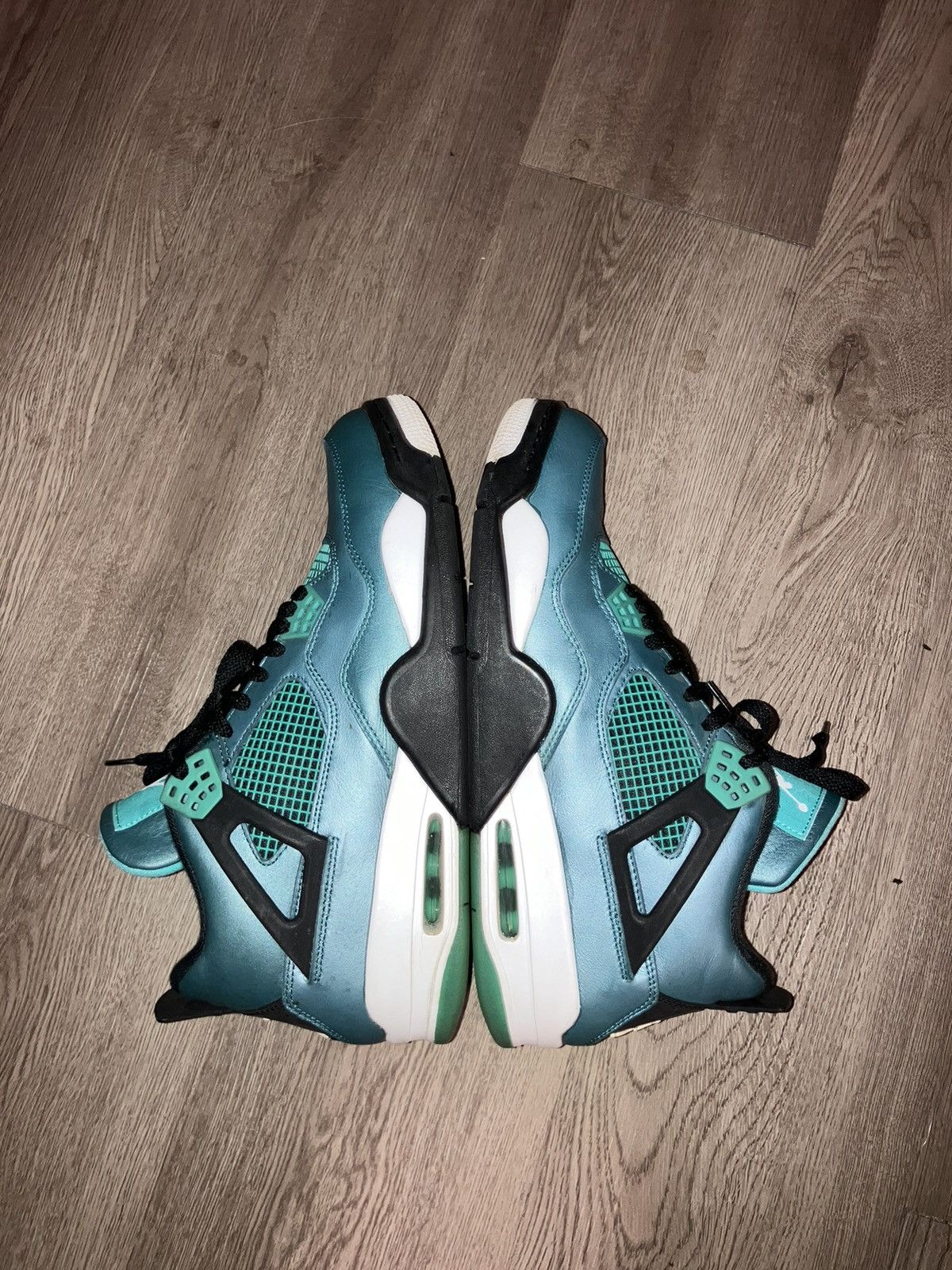 Jordan Brand × Nike Jordan 4 Retro Teal 30th Anniversary SIZE 12 Size US 12 / EU 45 - 5 Thumbnail