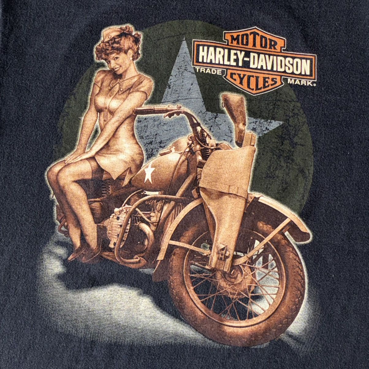Harley Davidson Harley Davidson pin-up girl tee shirt Size US L / EU 52-54 / 3 - 2 Thumbnail