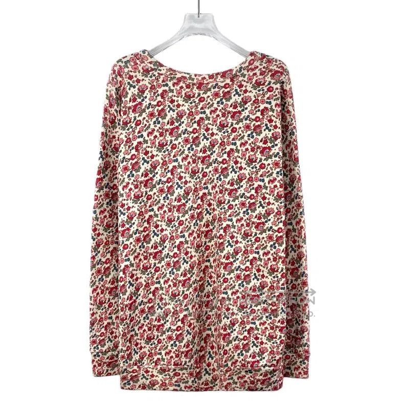 Gucci Gucci Pink floral inlaid full-print cotton round-neck long Size M / US 6-8 / IT 42-44 - 2 Thumbnail