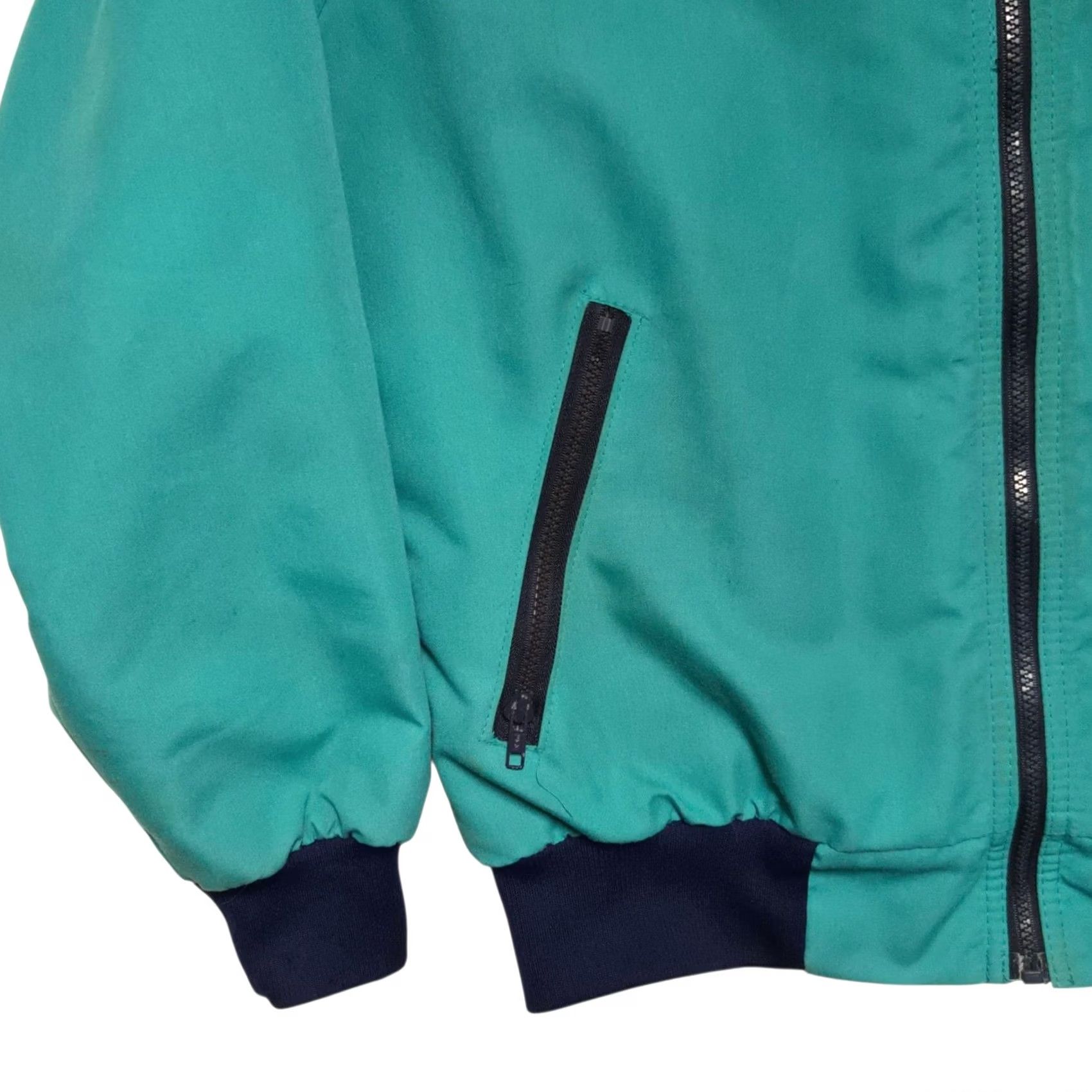 Vintage VINTAGE Rare Rolling Rock Extra Pale Jacket Bomber Regular L Blue Polar Fleece Men Mens Size L Size US L / EU 52-54 / 3 - 4 Thumbnail