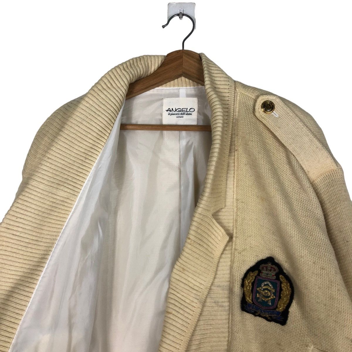 Japanese Brand 🔥Vtg Bomber Jacket Double Breast Angelo Japan Issey Miyake Size US M / EU 48-50 / 2 - 10 Thumbnail