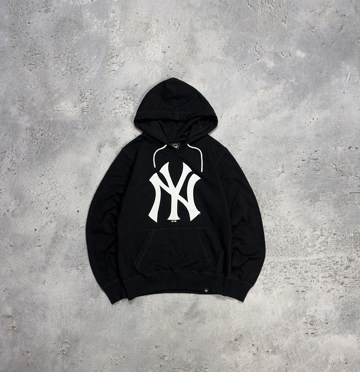 Vintage New Work Yankees Y2K avantgarde streetwear oversized hoodie ...