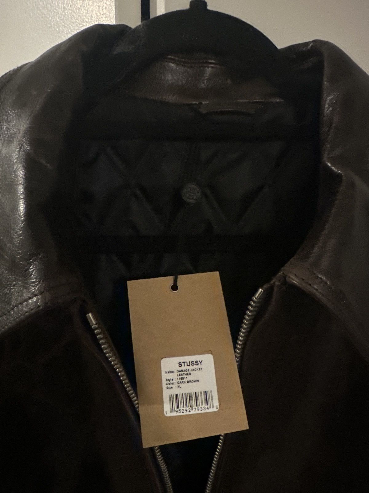 Stussy Stussy Garage Leather Jacket Size US XL / EU 56 / 4 - 6 Thumbnail