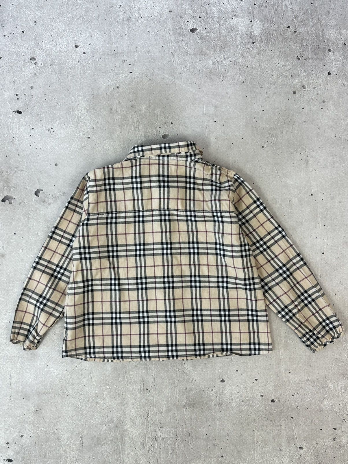 Burberry Burberry Vintage Check Long Sleeve Buttons Kids Shirt Size XS / US 0-2 / IT 36-38 - 11 Thumbnail