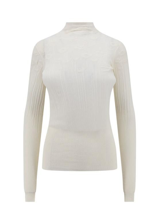 Bottega Veneta BOTTEGA VENETA Women Tops 772544V3MM0 9071 White Size L / US 10 / IT 46 - 1 Thumbnail