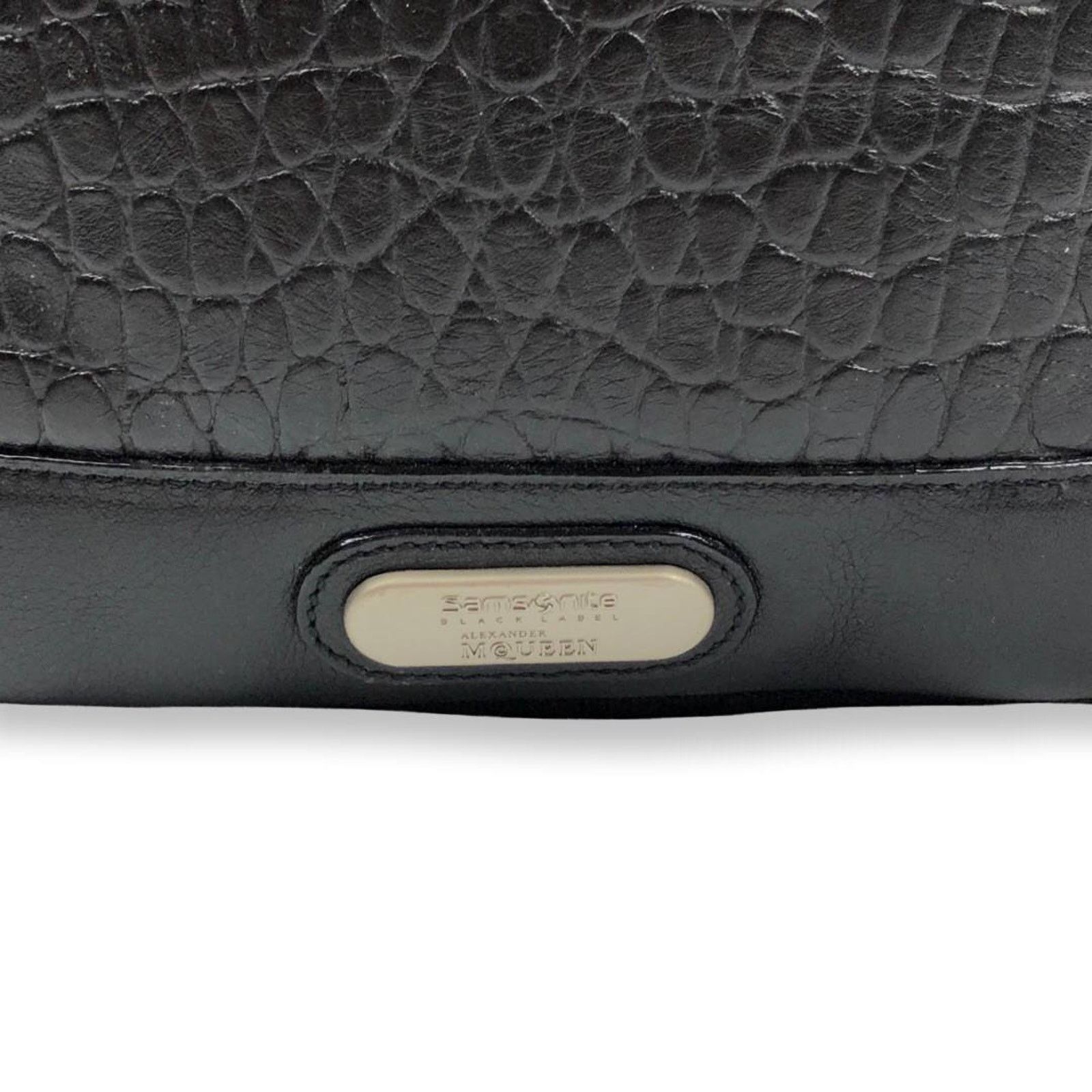 Alexander McQueen × Samsonite Alexander McQueen x Samsonite Black Travel Bag Size ONE SIZE - 2 Thumbnail