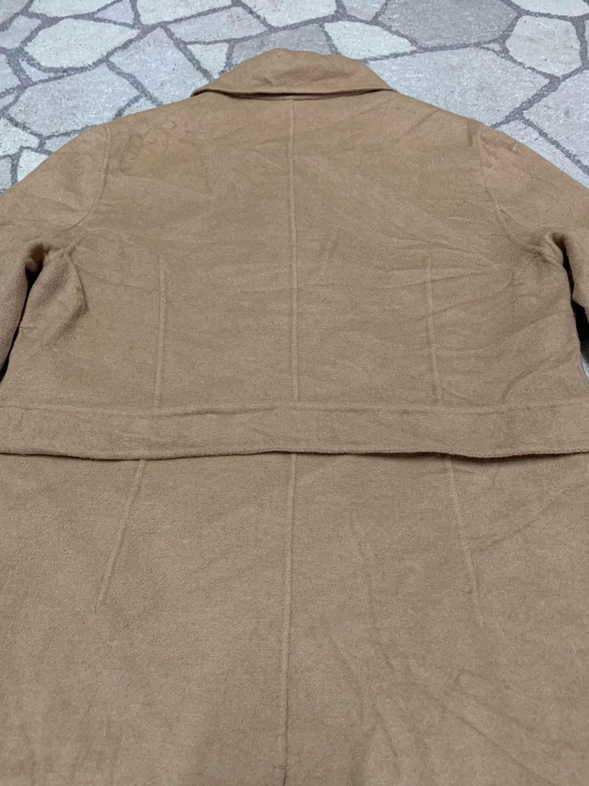Designer × Paul Stuart Paul Stuart Long Coat Wool and Cashmere Size S / US 4 / IT 40 - 5 Thumbnail