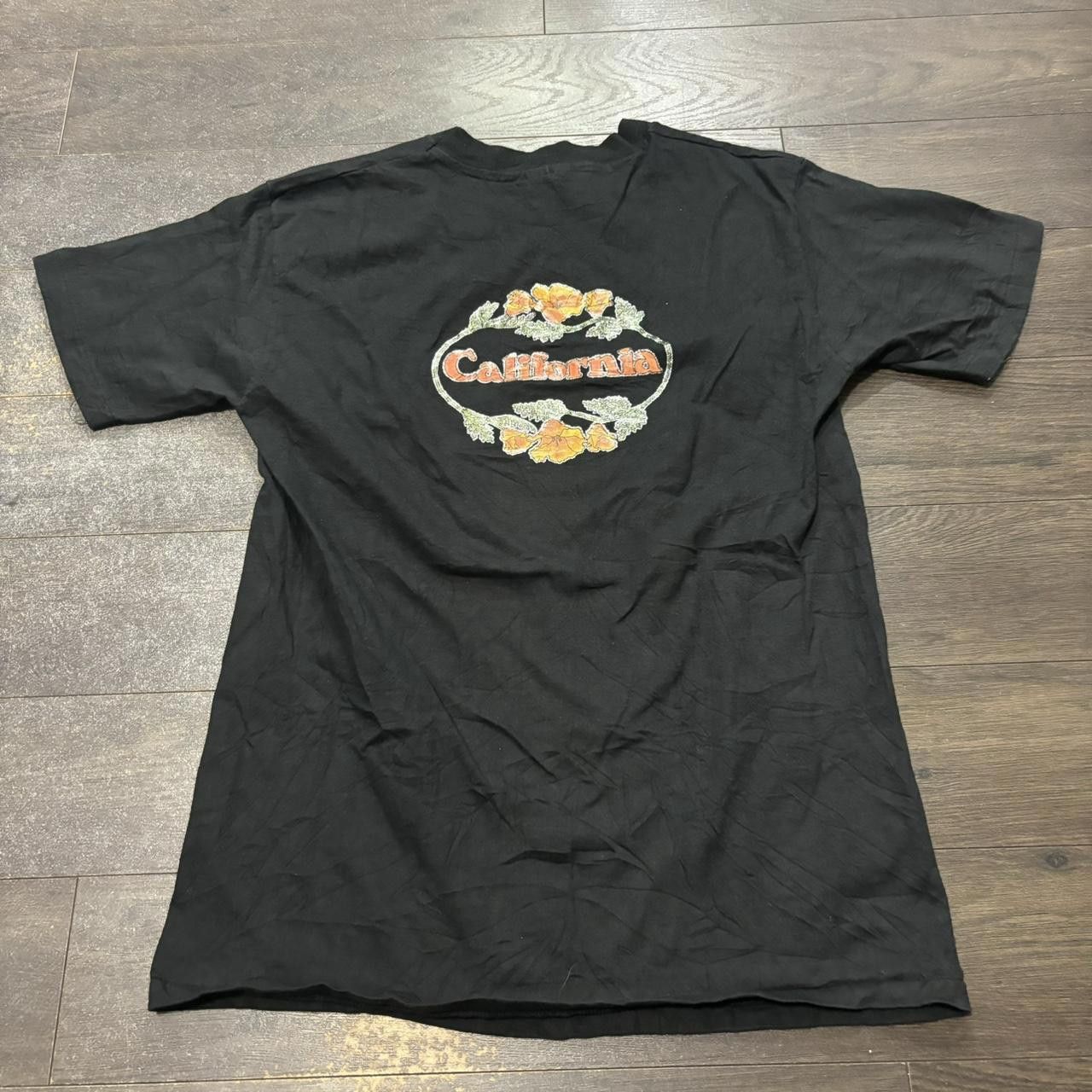 Hanes vintage Harley Davidson California iron on t shirt 80s M/L Size US L / EU 52-54 / 3 - 4 Thumbnail