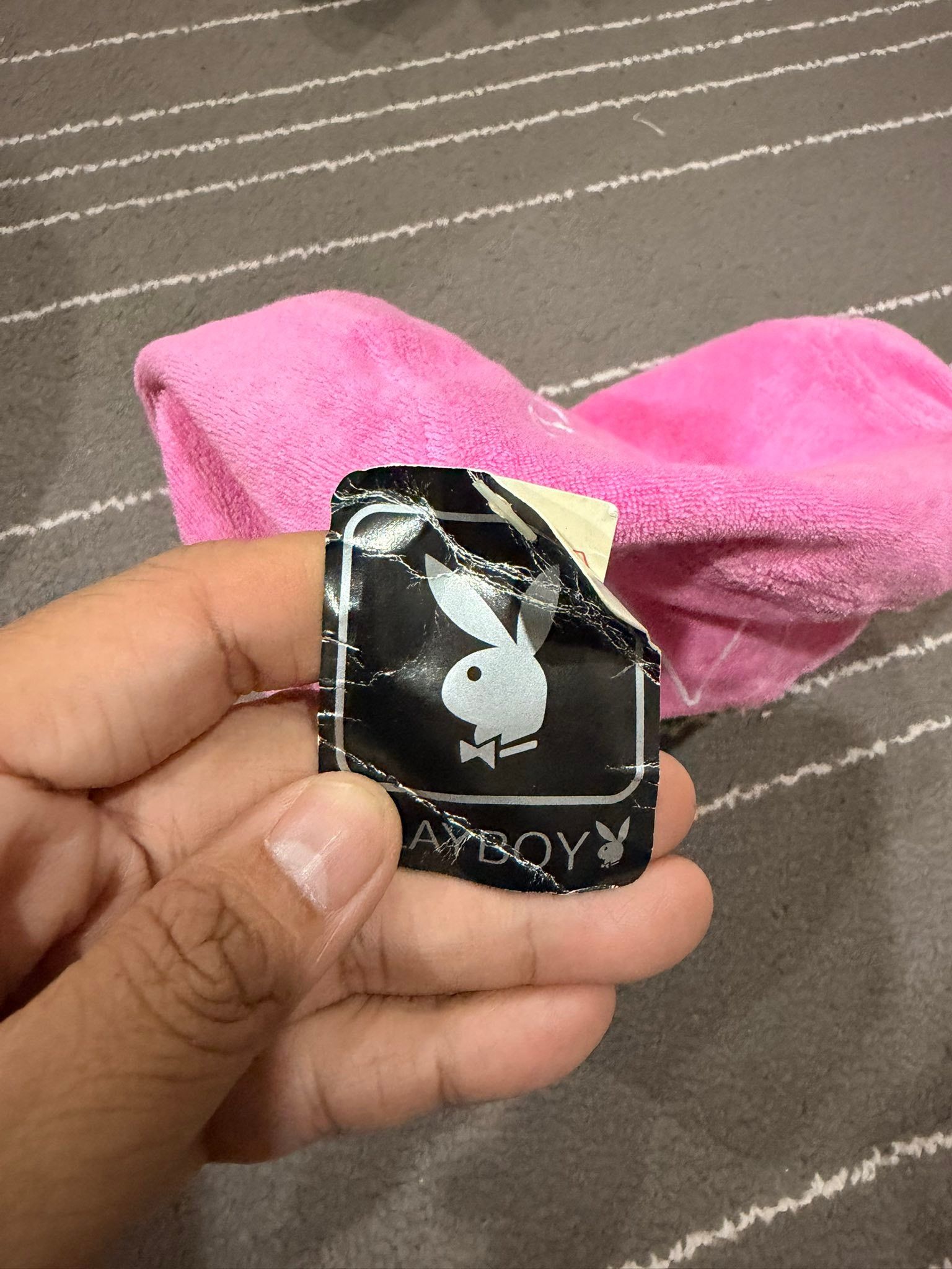Playboy PLAYBOY pink bareta women new 58 cm Size ONE SIZE - 4 Thumbnail