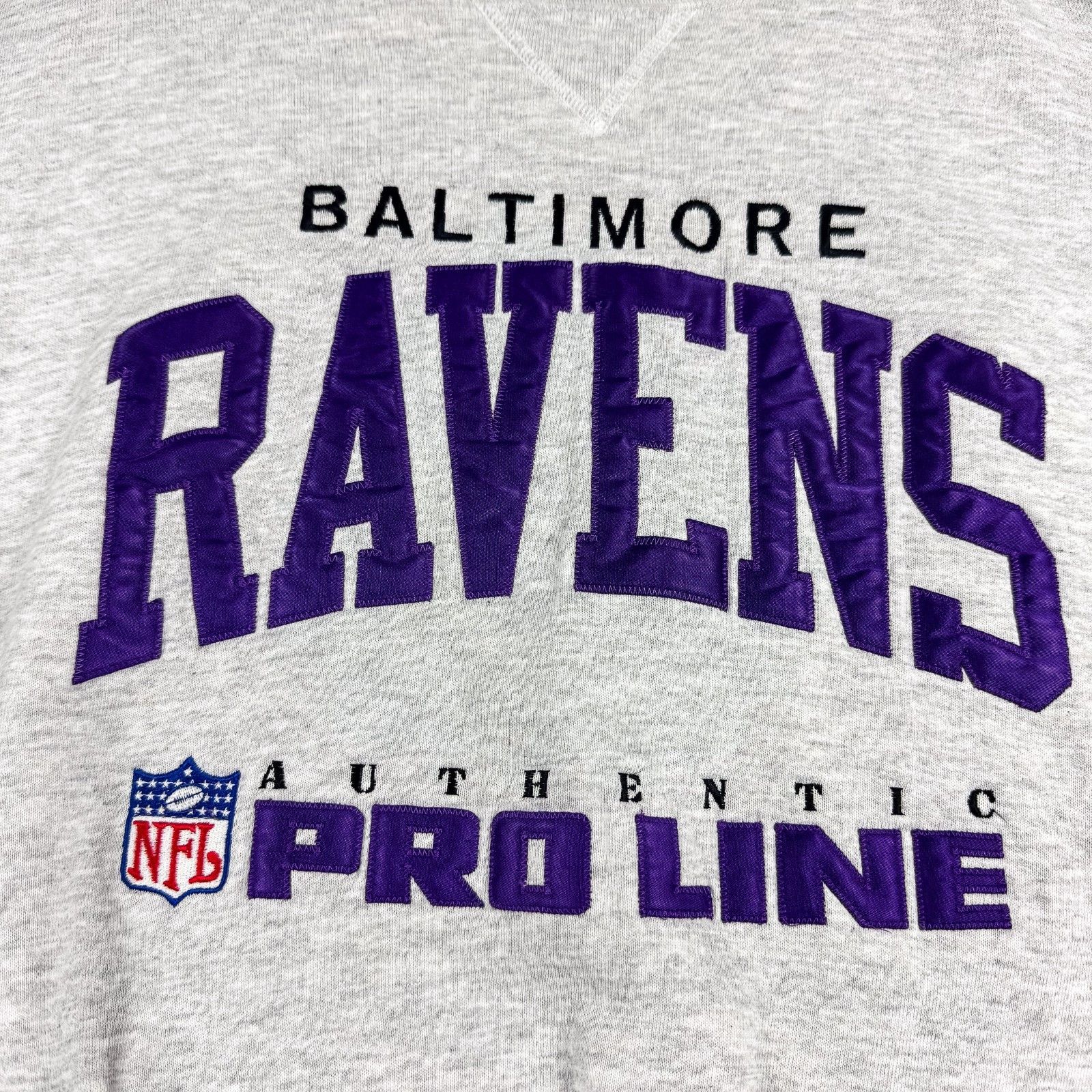 Russell Athletic Vtg Russell Athletic Baltimore Ravens Sweatshirt USA Made Size US L / EU 52-54 / 3 - 2 Thumbnail