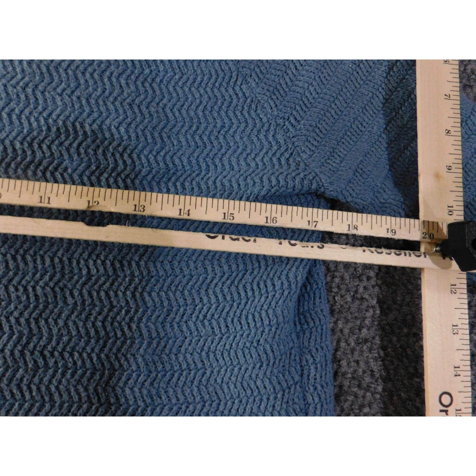 Loft LOFT Sweater Womens Medium Blue Knit Textured Pullover Casual Cotton Rib Knit Scoop Neck Long Sleeve Pullover Regular Fit Adult Womens Size M / US 6-8 / IT 42-44 - 6 Thumbnail