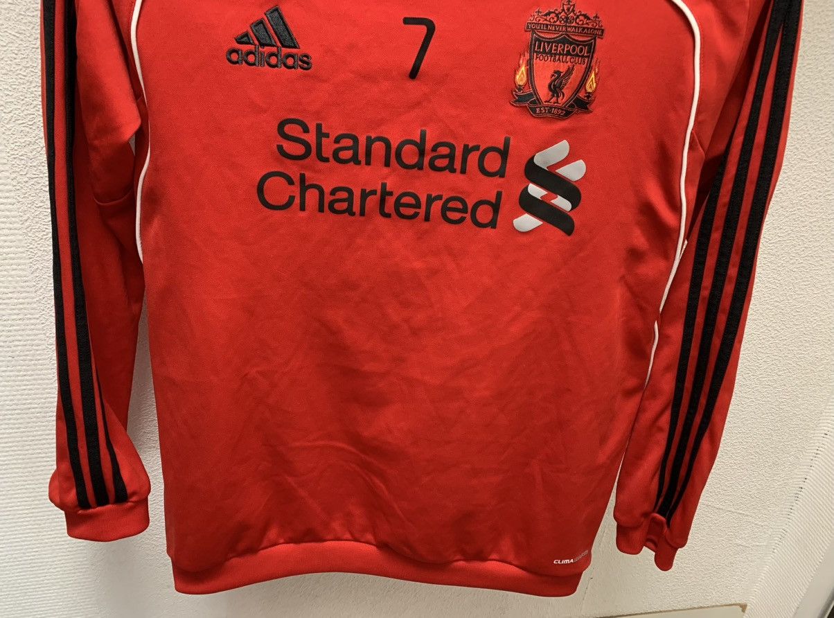 Adidas Liverpool adidas soccer jersey 7 Gerrard sweatshirt S vintag Size US S / EU 44-46 / 1 - 5 Thumbnail