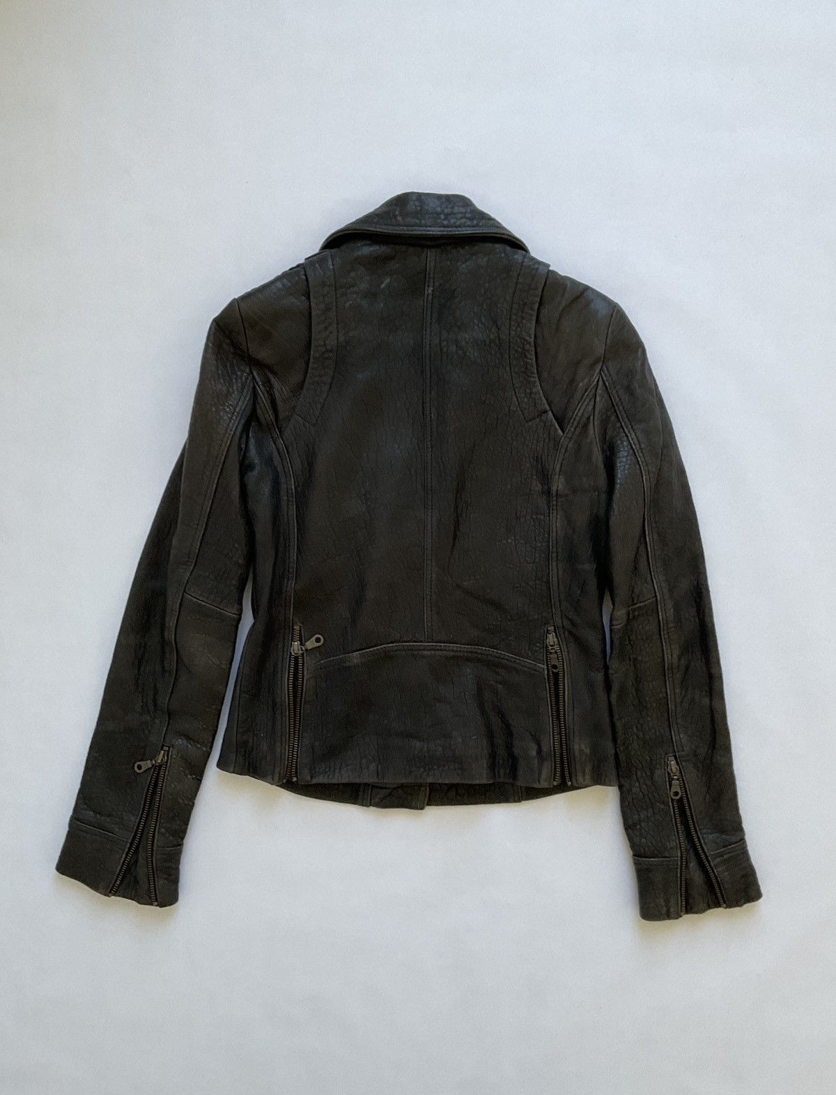 Vintage Black leather Perfecto Size XS / US 0-2 / IT 36-38 - 9 Thumbnail