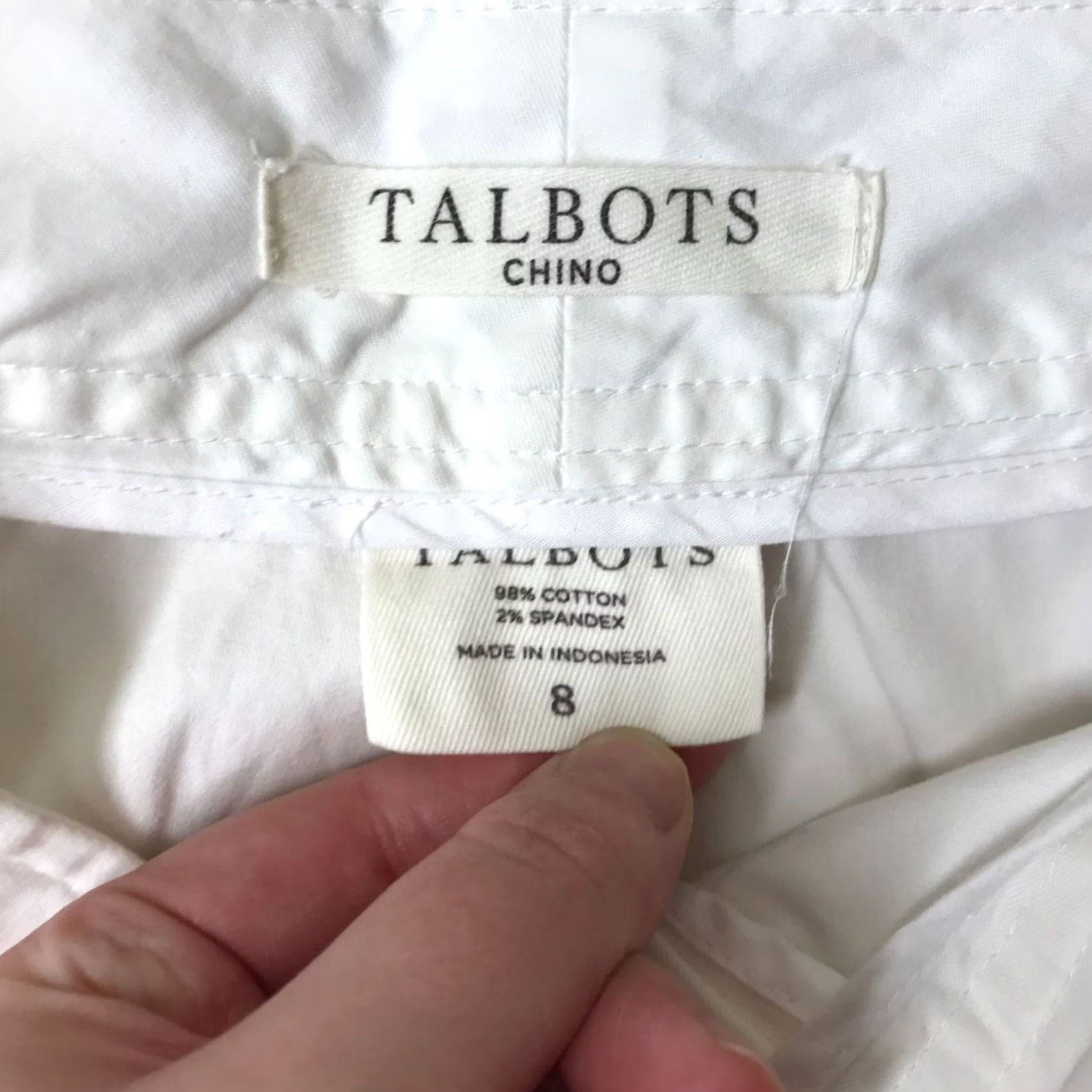 Talbots Prioritizes keywords: "Talbots Womens" and "Chino Shorts" are core search terms Size 30" / US 8 / IT 44 - 7 Thumbnail