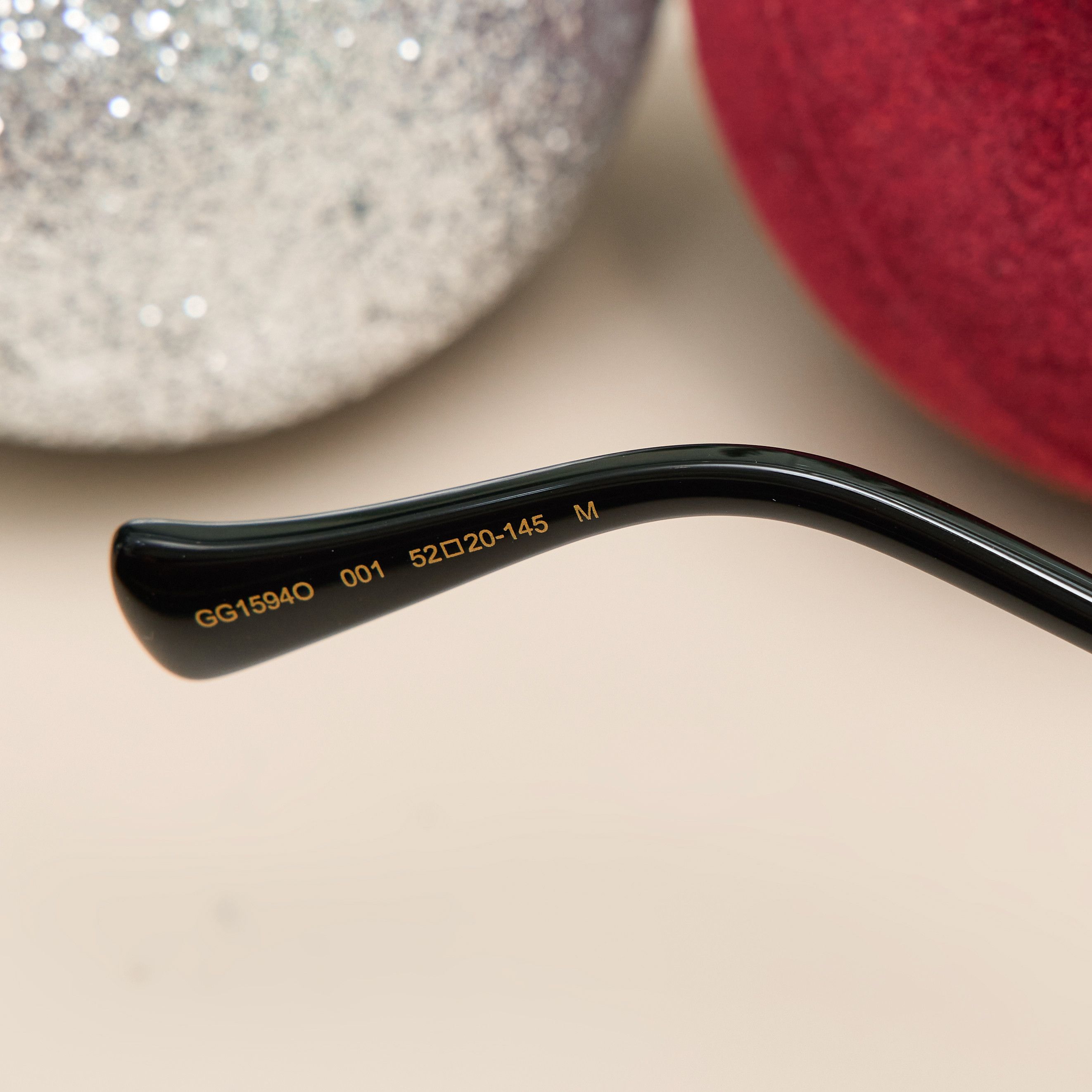 Gucci GUCCI GG1594O 001 Sunglasses Size ONE SIZE - 4 Thumbnail