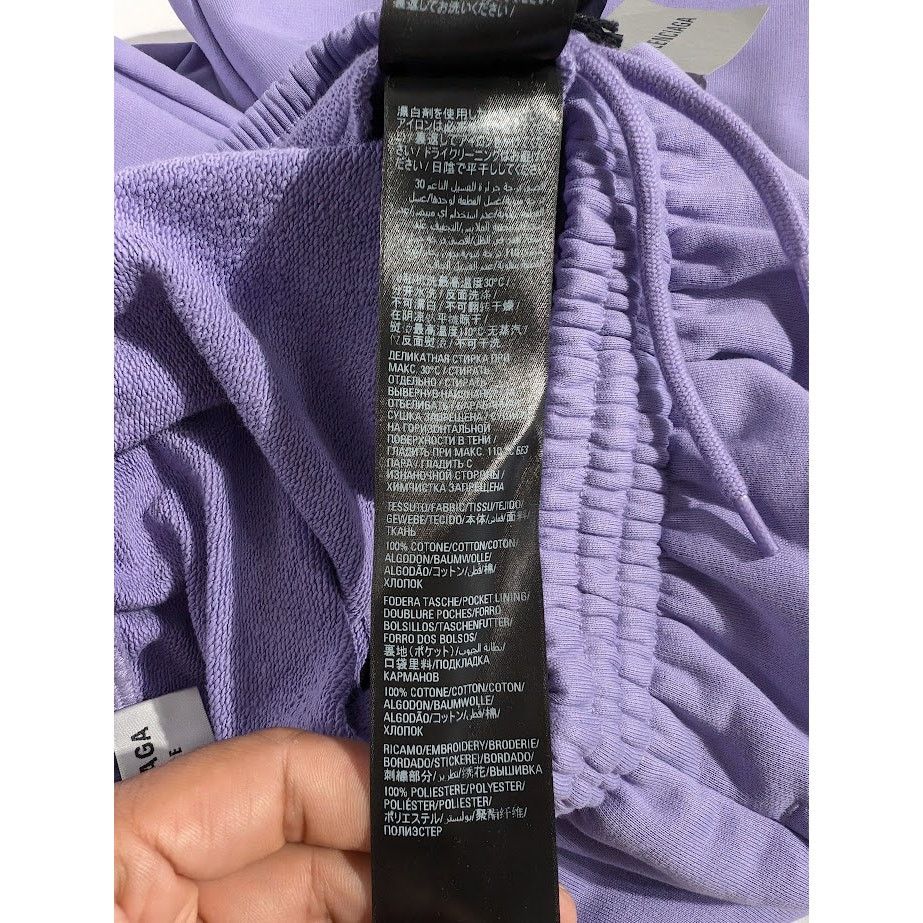 Balenciaga o1rshd1 Sweatpants & Joggers in Purple Size US 30 / EU 46 - 19 Thumbnail
