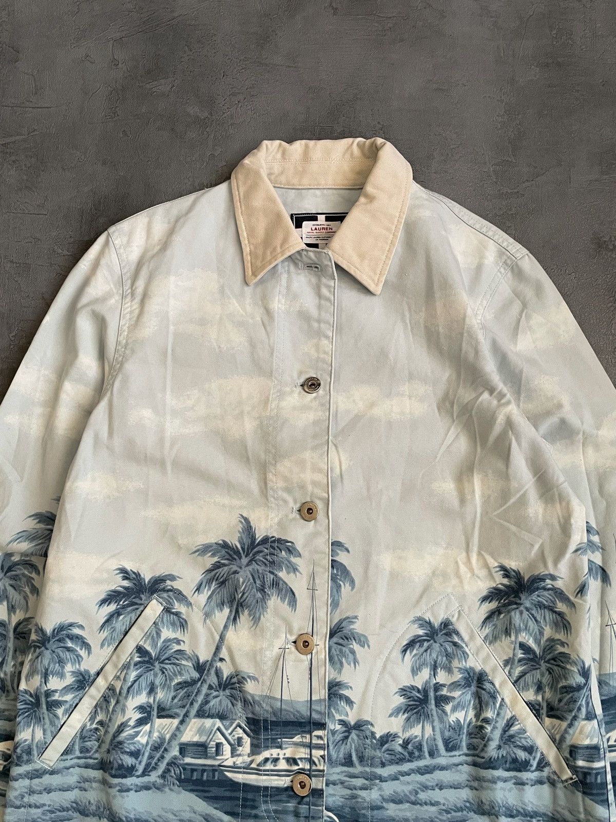Ralph Lauren Vintage Ralph Lauren Hawaii print jacket Size S / US 4 / IT 40 - 6 Thumbnail