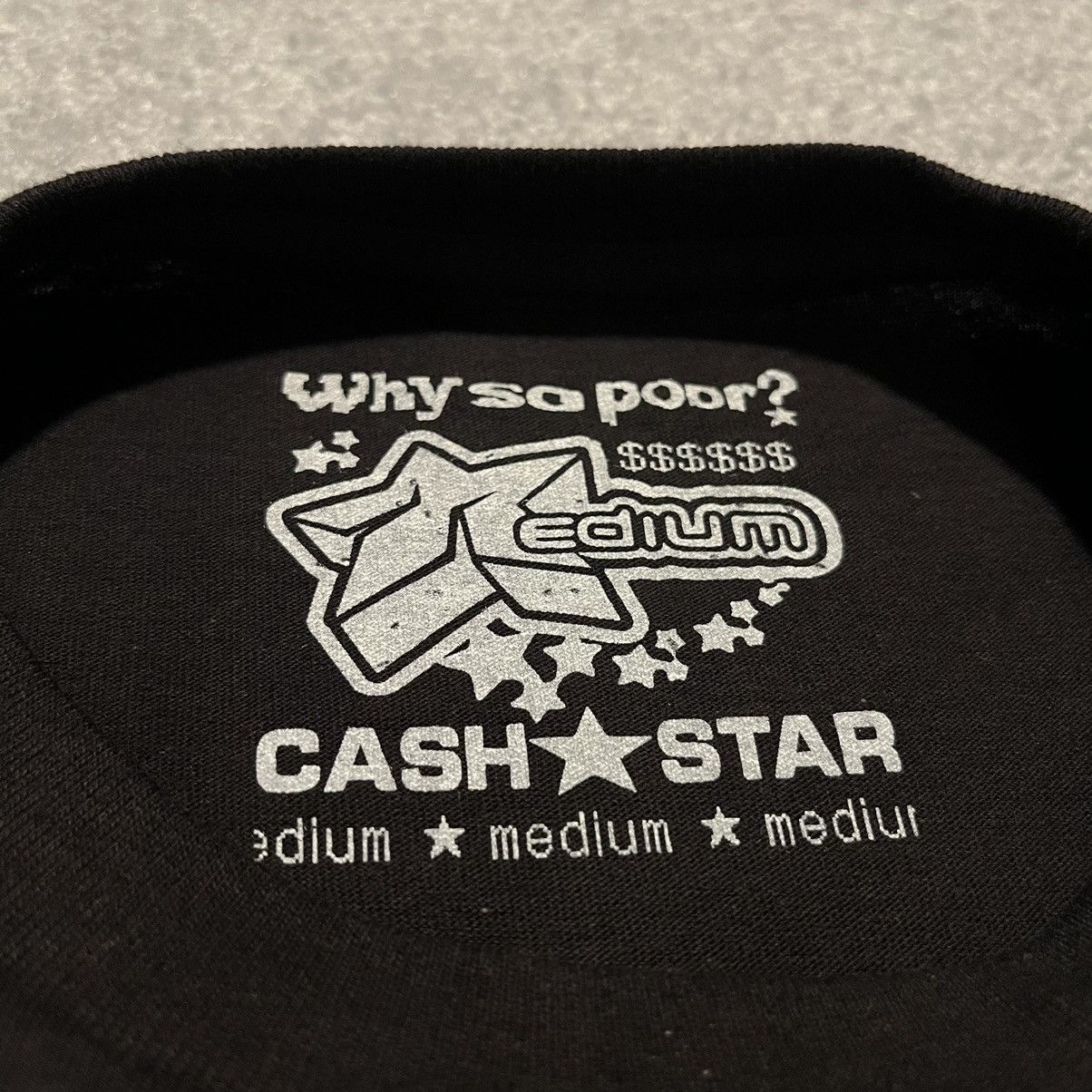 Vintage New Sam Hyde Cash Star Shooter Gun Graphic T Shirt Doja Cat Size US M / EU 48-50 / 2 - 3 Thumbnail
