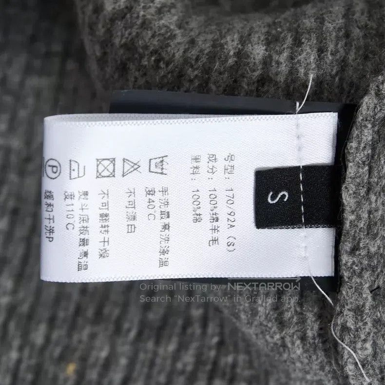 Raf Simons Raf Simons Unisex fake two-piece wool cardigan Size US S / EU 44-46 / 1 - 8 Thumbnail