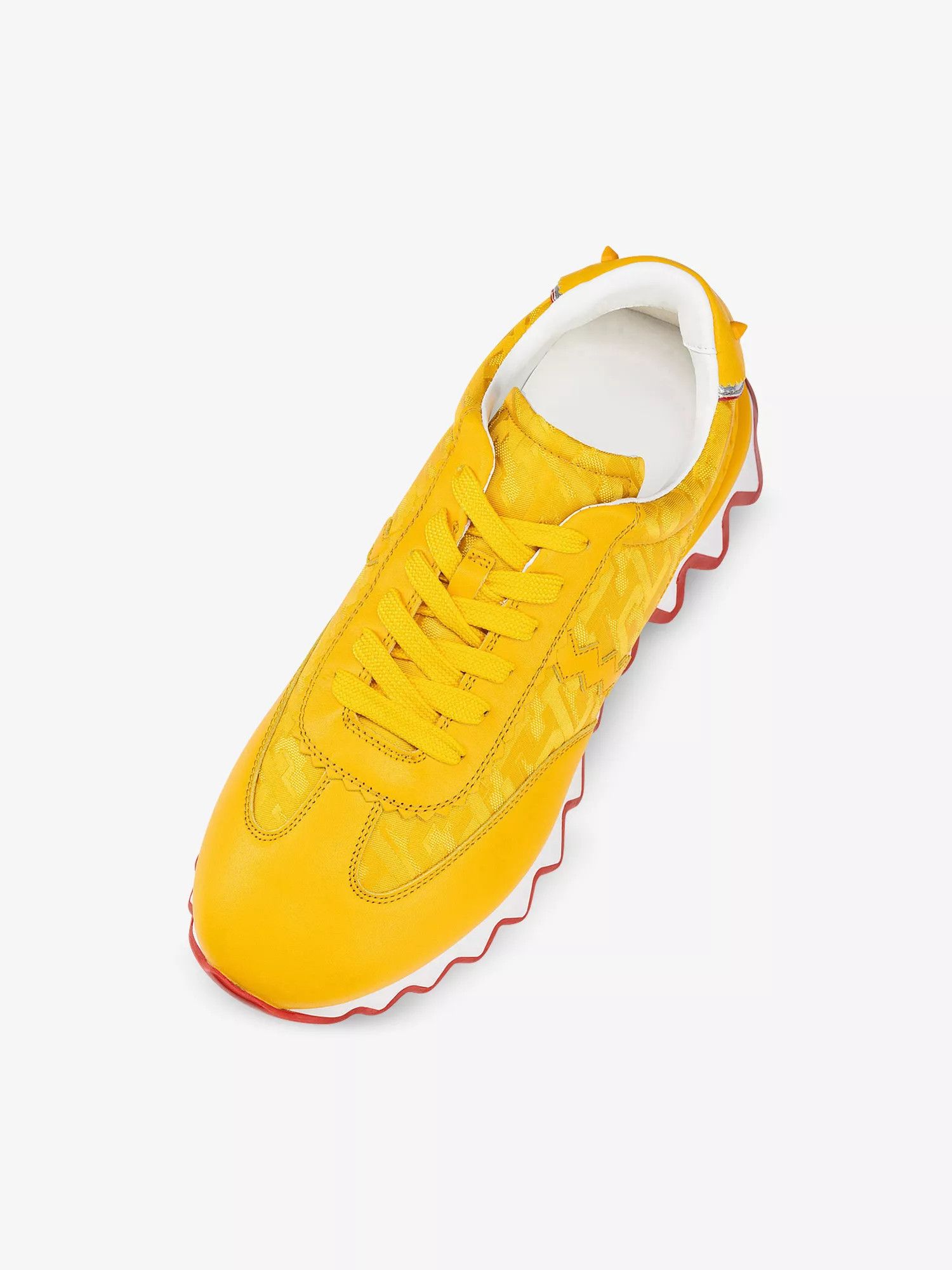 Christian Louboutin o1s1wg110325 LOUBISHARK in Yellow Size US 12 / EU 45 - 2 Thumbnail