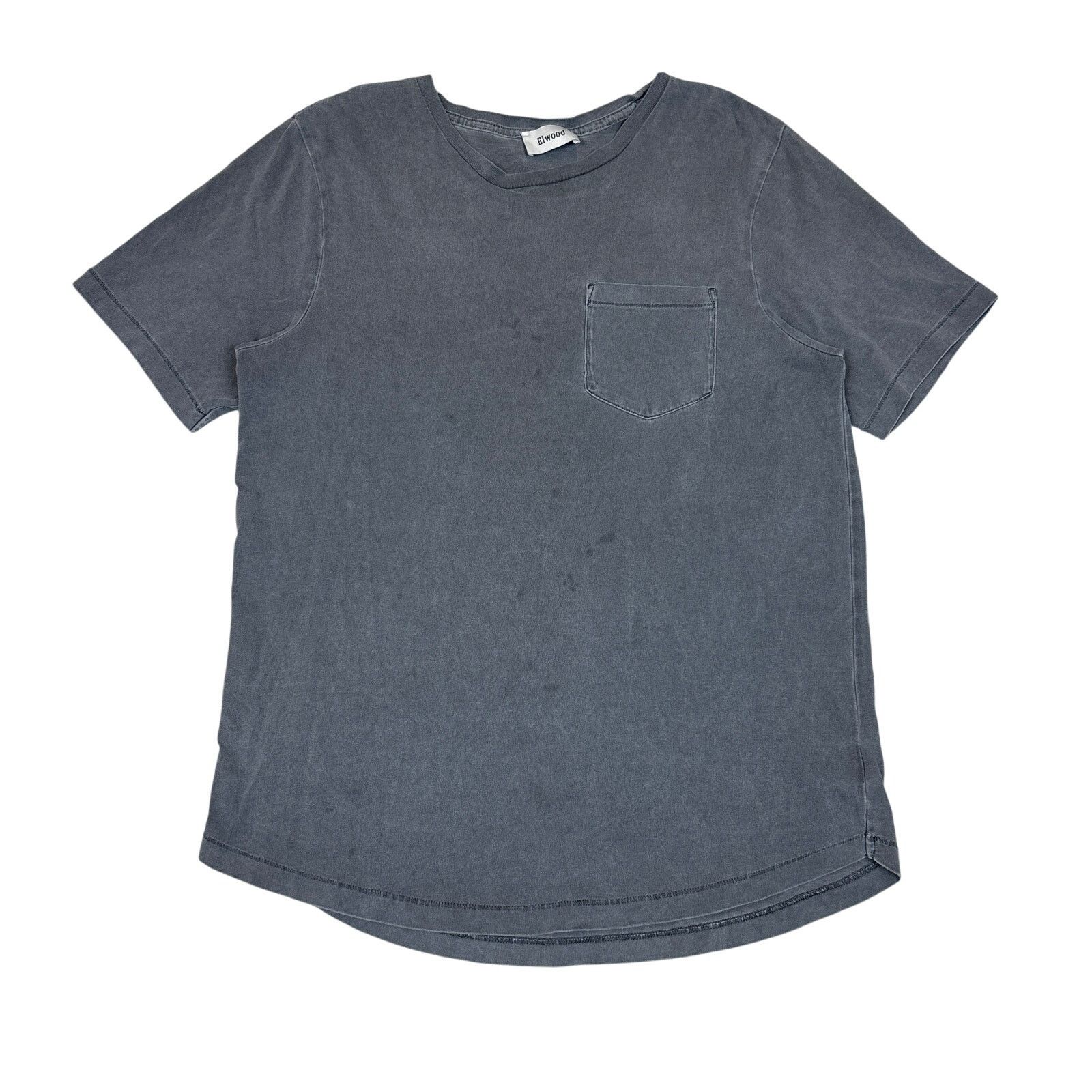 Elwood Elwood Oversized Curved Hem Pocket Tee Shirt Men's Medium Size US M / EU 48-50 / 2 - 1 Thumbnail