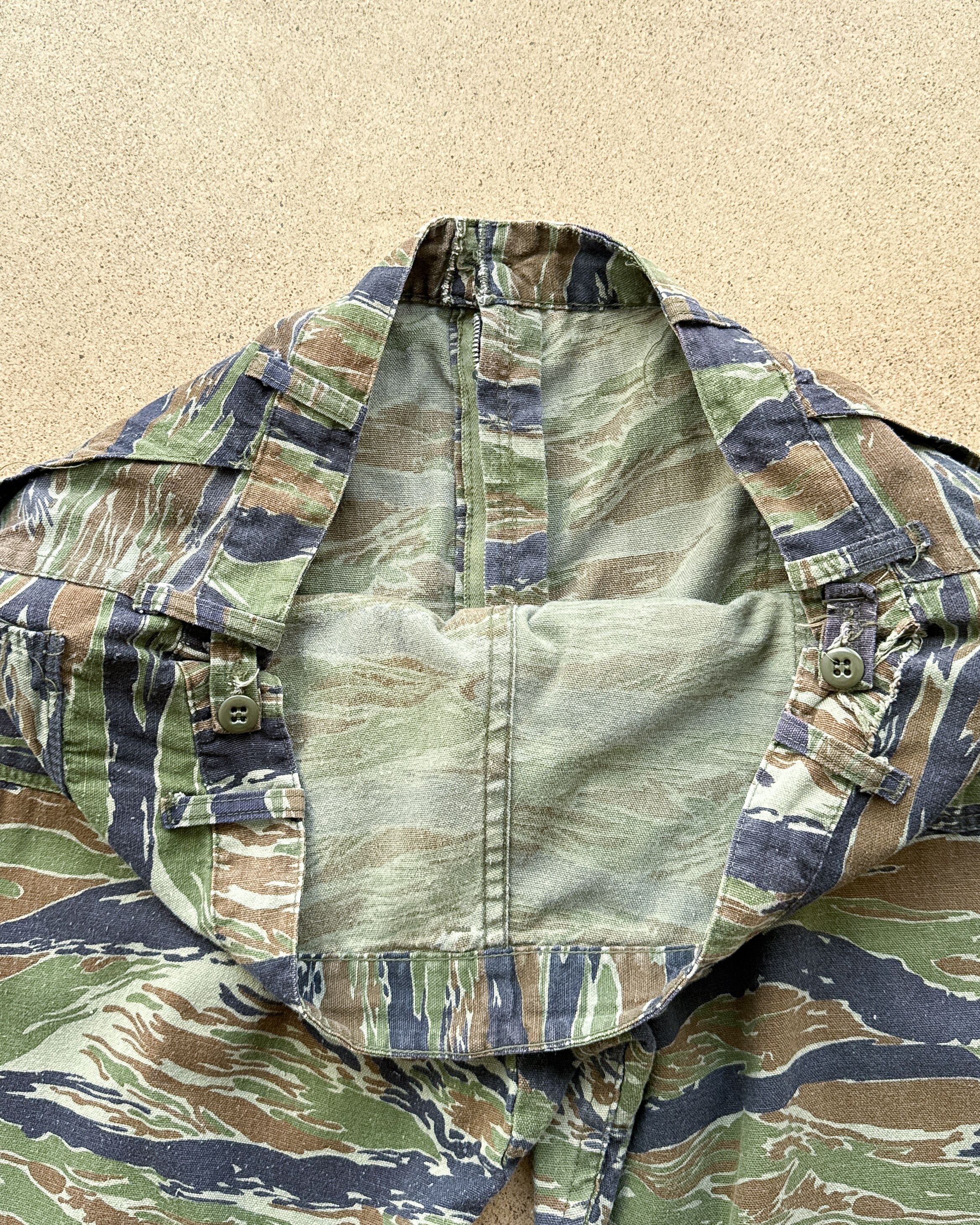 Vintage Vintage 1960s US Army Tiger Stripe Camo Pants Vietnam Era Size US 40 / EU 56 - 4 Thumbnail
