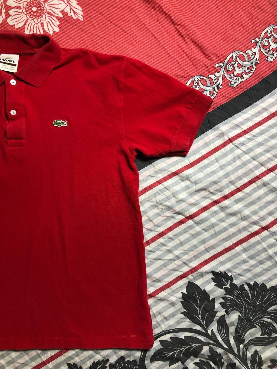Lacoste × Vintage Lacoste vintage luxury streetwear v-neck tee Size US L / EU 52-54 / 3 - 11 Thumbnail