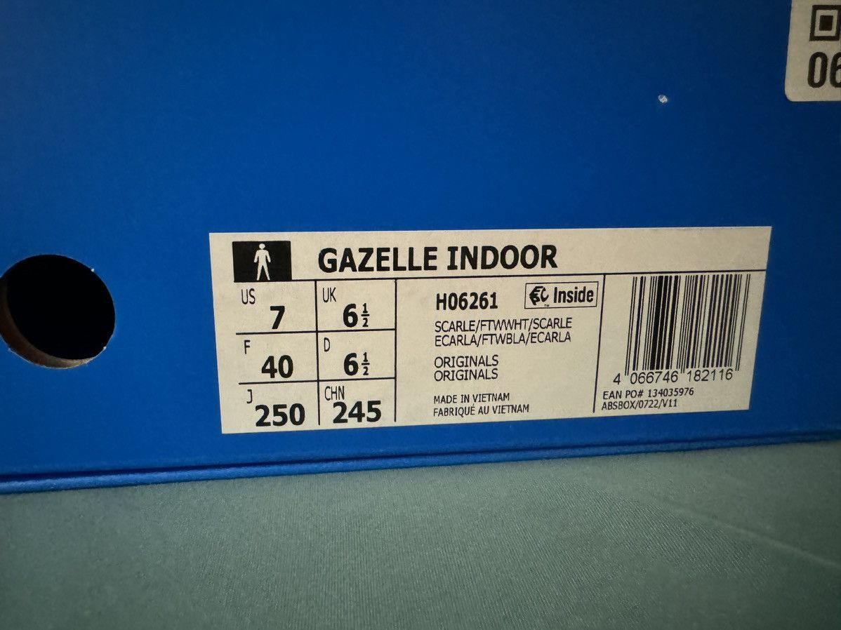 Adidas Adidas Gazelle Better Scarlet 2024 Size US 7 / IT 37 - 6 Thumbnail